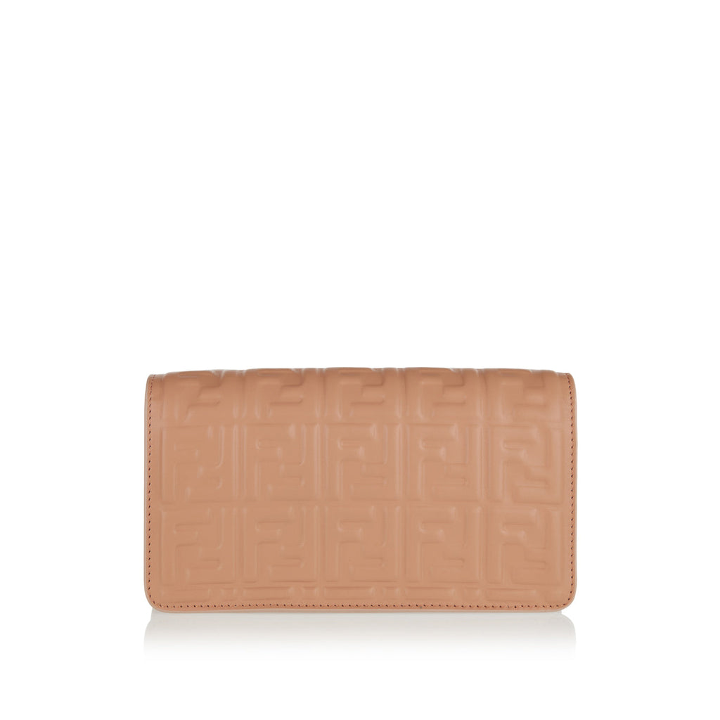 Baguette Ff Embossed Chain Linked Wallet Fendi оригінал – Купити в Україні – детальний вид