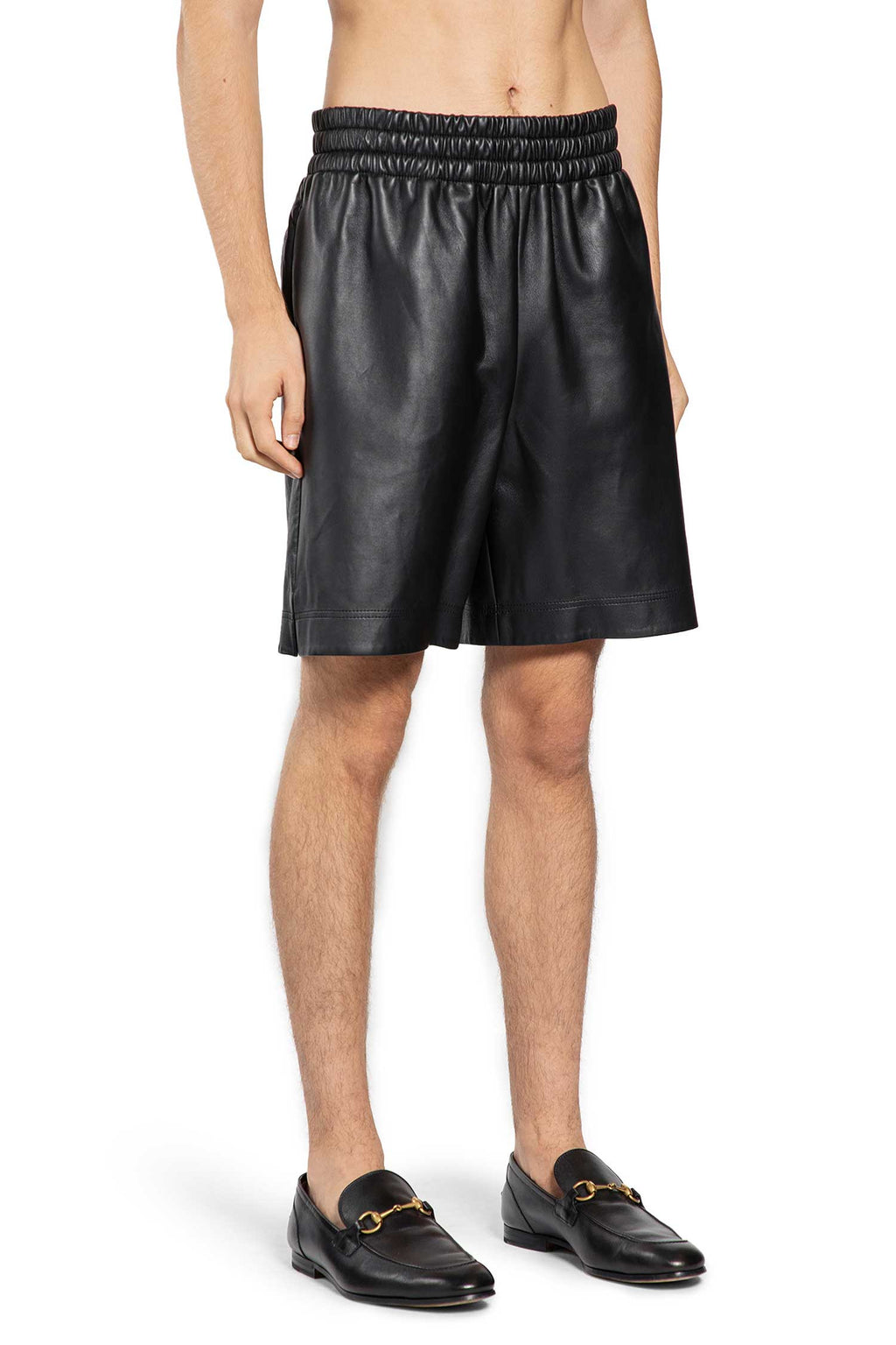 Оригінальна Nappa Leather Shorts Gucci – детальний вид