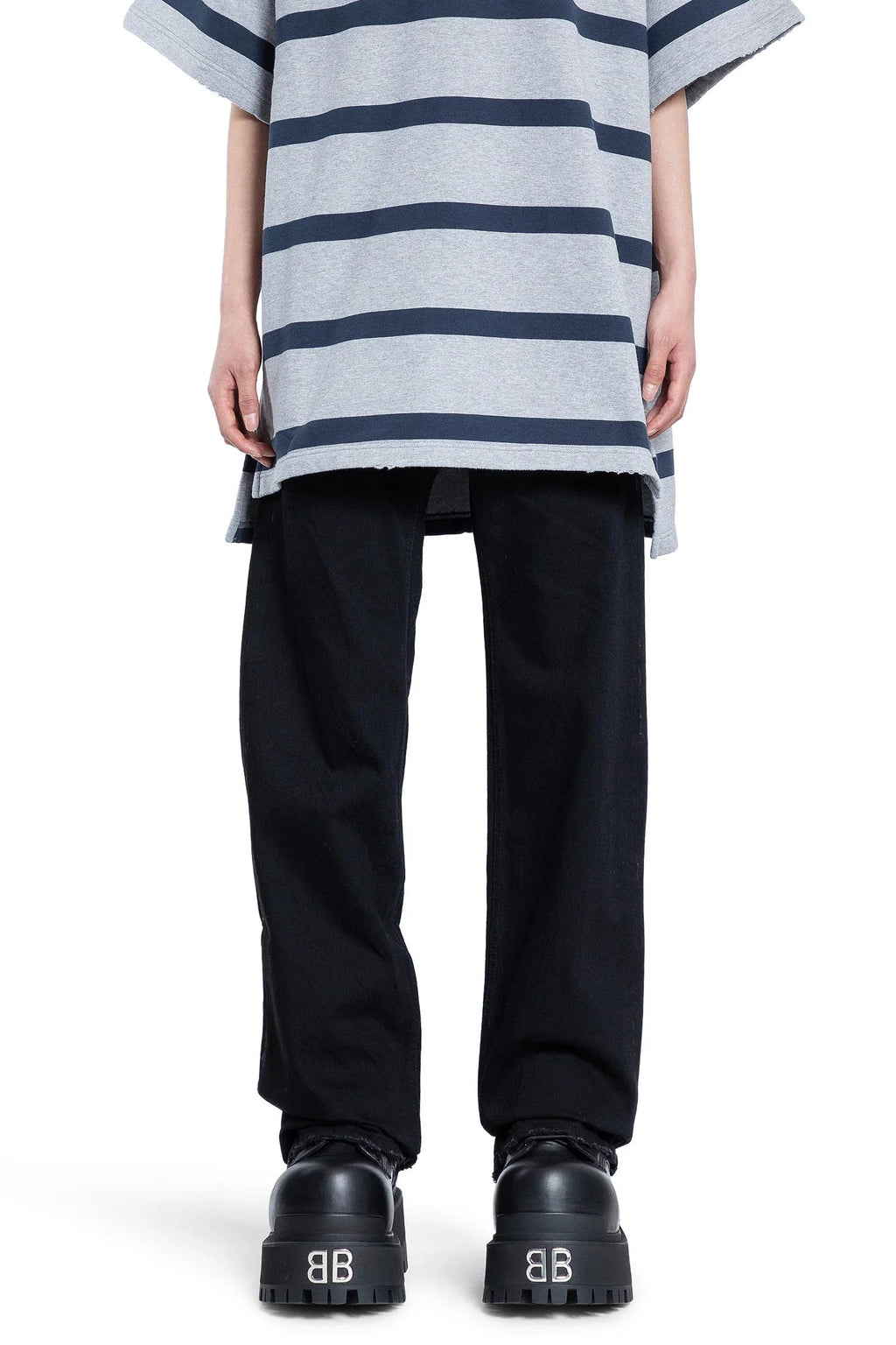 Оригінальна Fitted Low-Waist Pants Balenciaga – боковий вид
