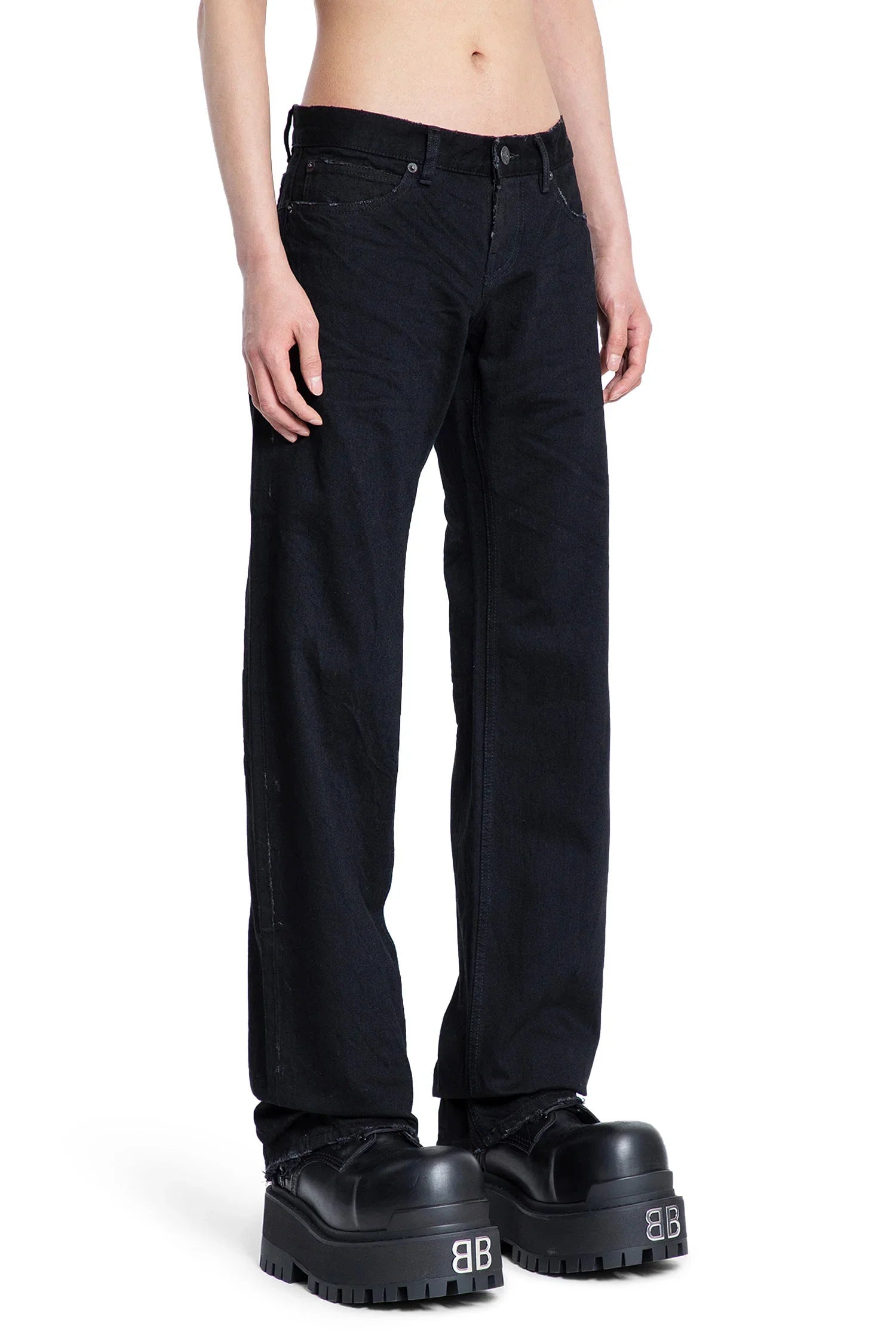 Оригінальна Fitted Low-Waist Pants Balenciaga – детальний вид