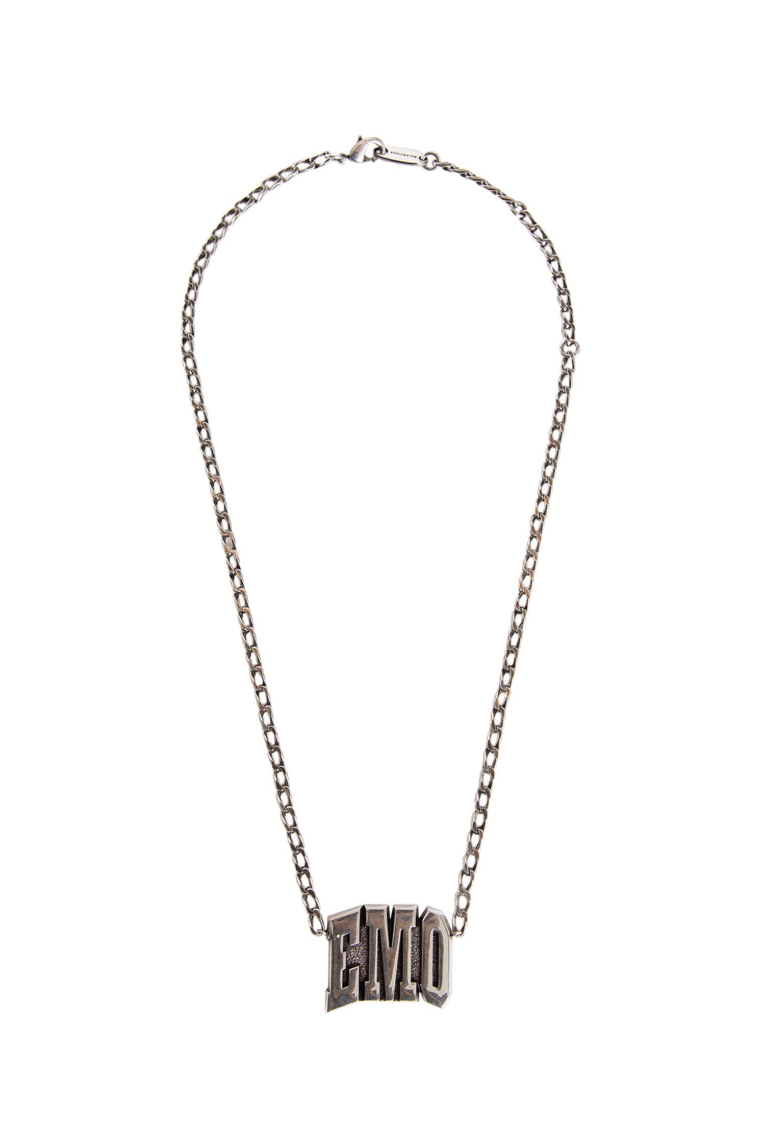 3letter Emo Necklace Balenciaga – Гарантія оригінальності – боковий вид