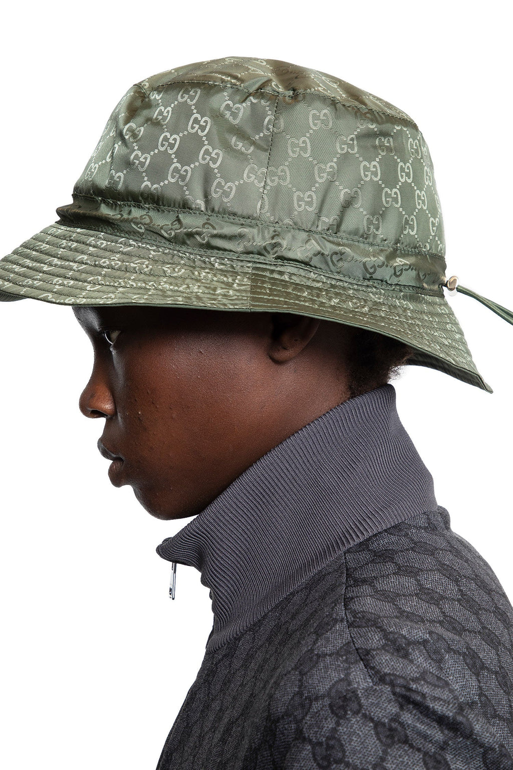 Reversible Gg Nylon Bucket Hat Gucci – Гарантія оригінальності – вид 6