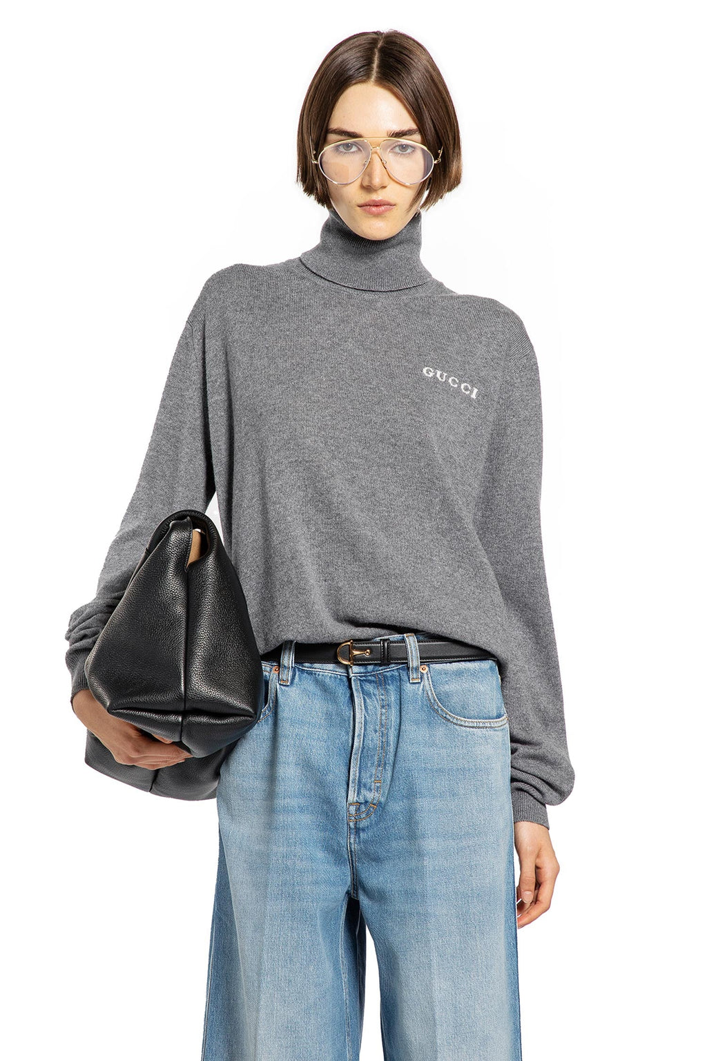 Cashmere Turtleneck Knit Gucci оригінал – Купити в Україні – боковий вид