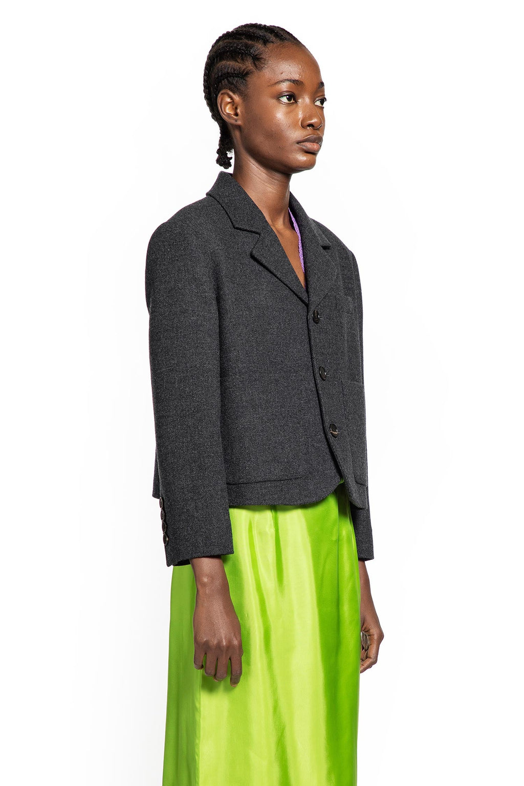 Cropped Wool Blazer Gucci оригінал – Купити в Україні – детальний вид