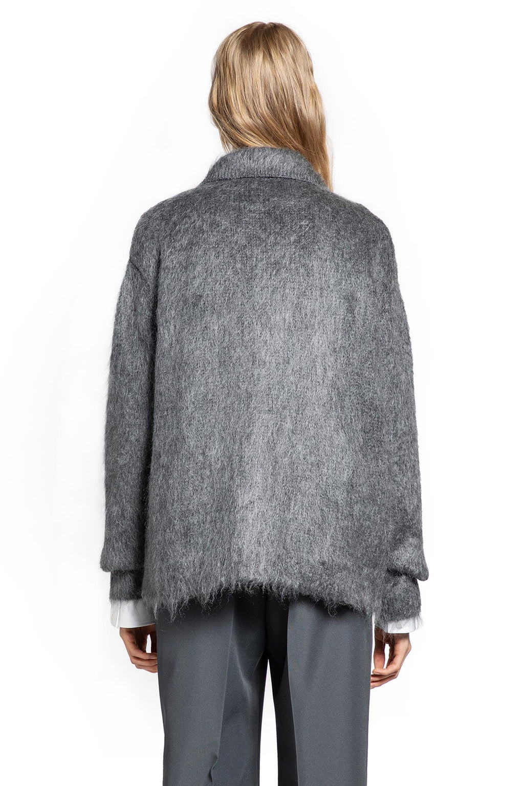 Brushed Extra Fine Mohair Cardigan Gucci оригінал – Купити в Україні – збільшений вид