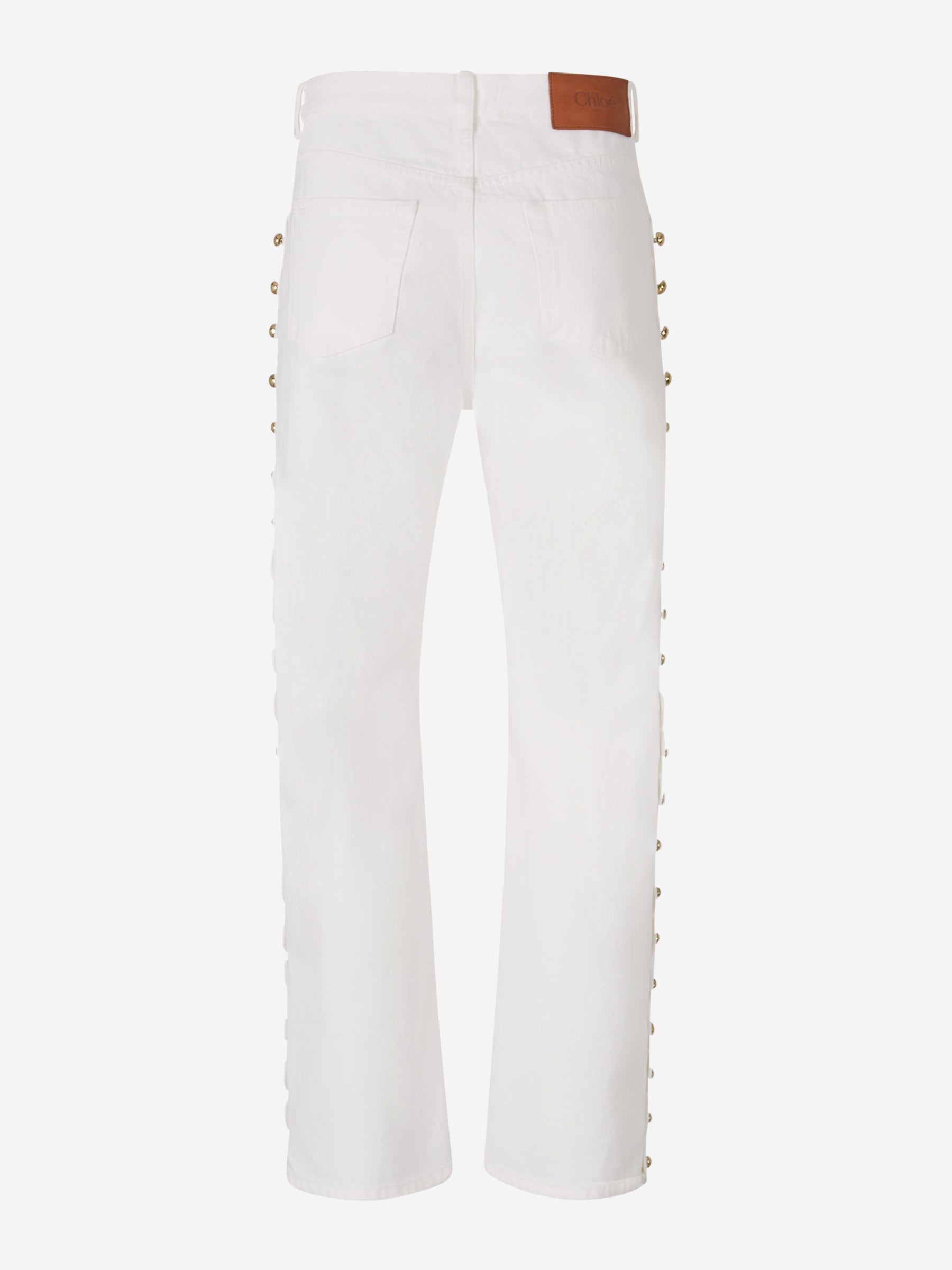 Оригінальна Slim Fit Jeans With Scallops Chloe – детальний вид