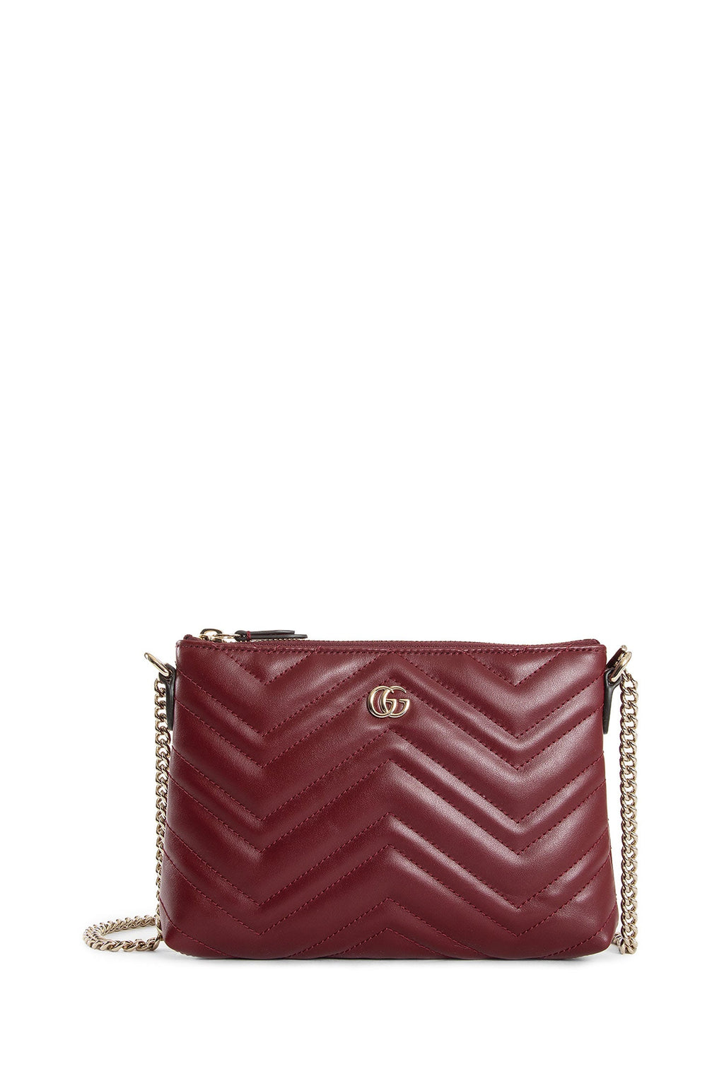 Оригінальна Gg Marmont Pouch With Chain Gucci – боковий вид