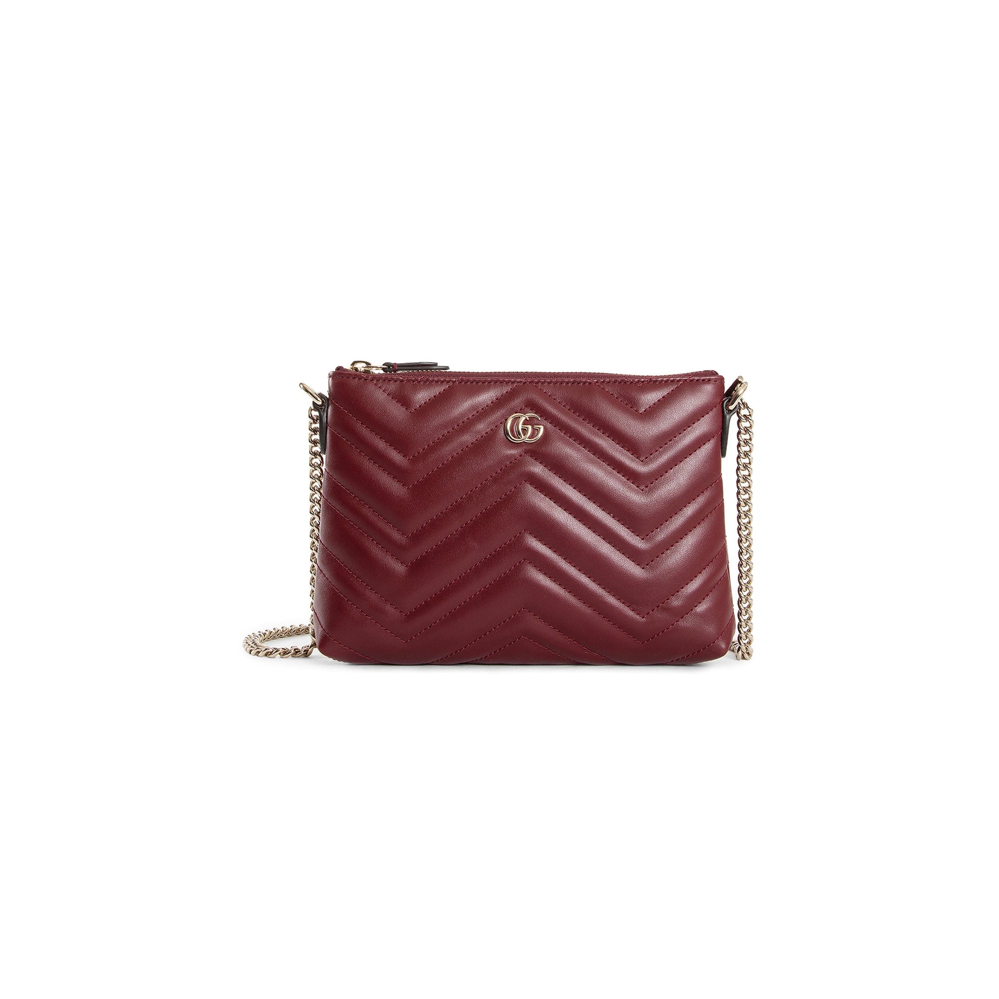 Оригінальна Gg Marmont Pouch With Chain Gucci – збільшений вид