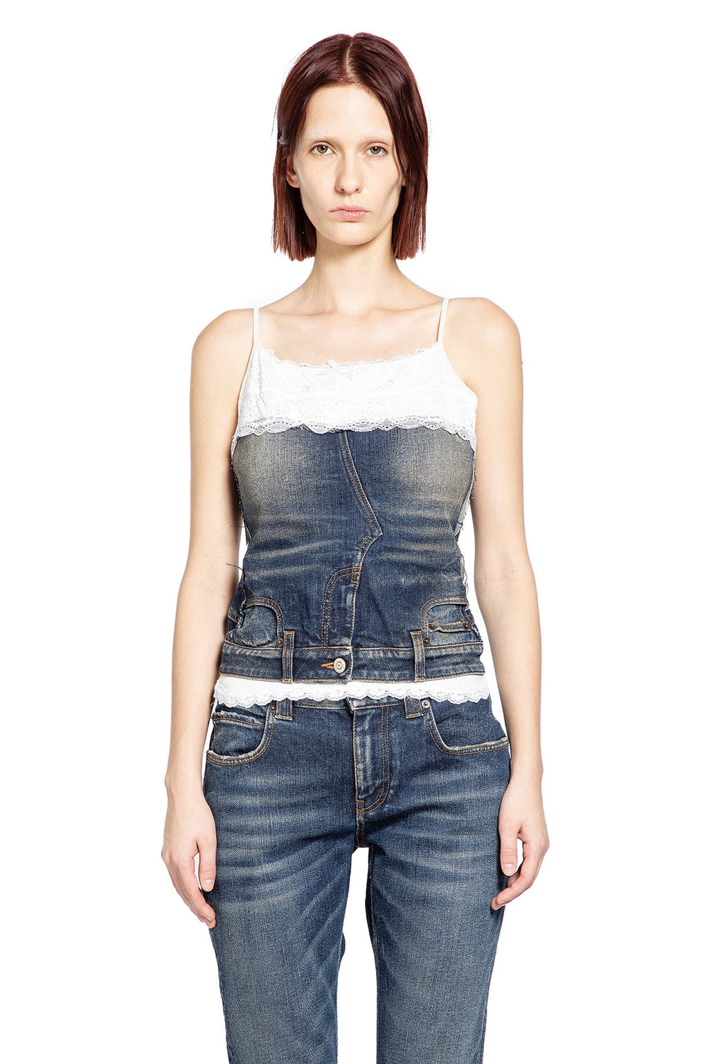Patched Tank Top Balenciaga – Гарантія оригінальності – вид ззаду