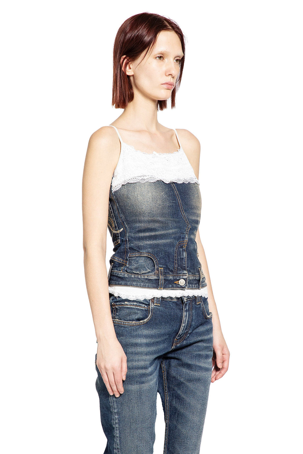 Patched Tank Top Balenciaga – Гарантія оригінальності – детальний вид