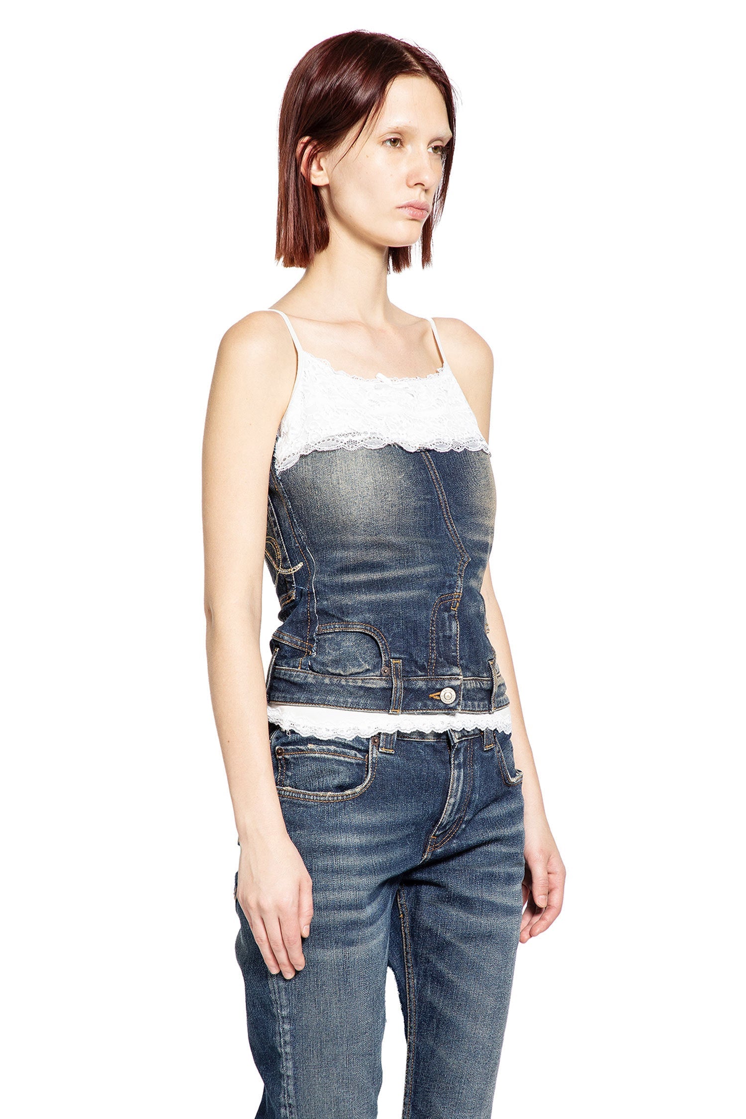 Patched Tank Top Balenciaga – Гарантія оригінальності – детальний вид