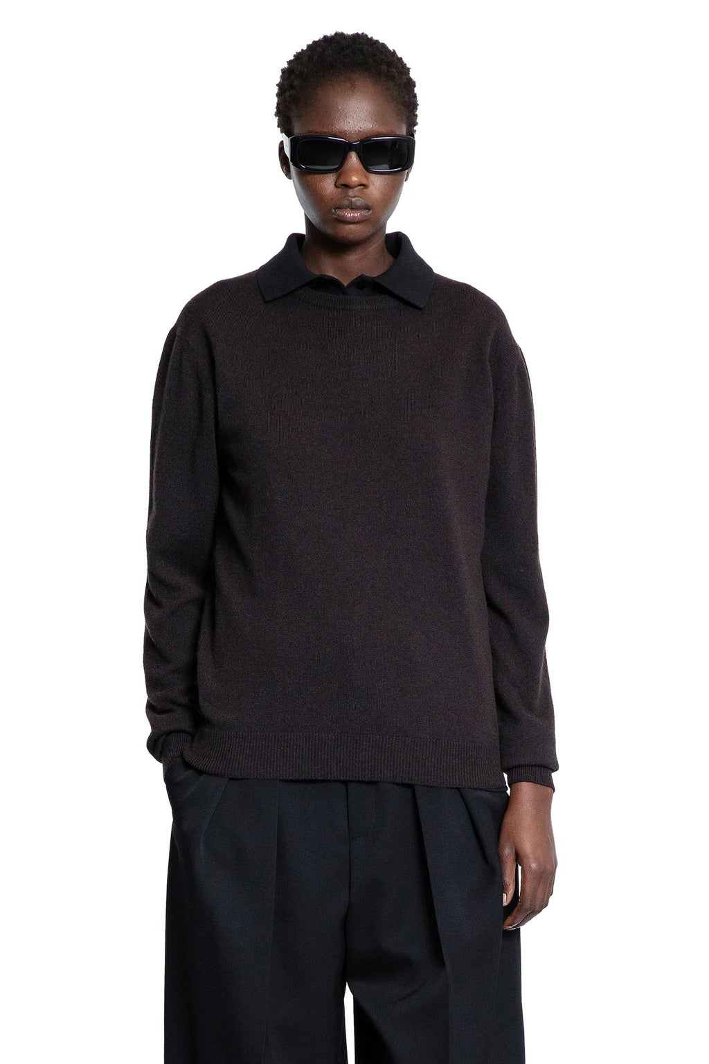 Cassandre Cashmere Sweater Saint laurent оригінал – Купити в Україні – боковий вид