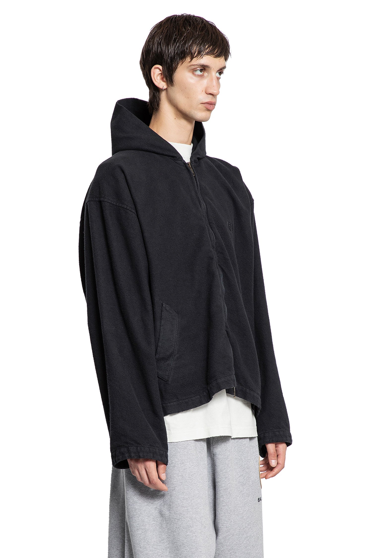 Hooded Zip-Up Jacket Balenciaga оригінал – Купити в Україні – детальний вид