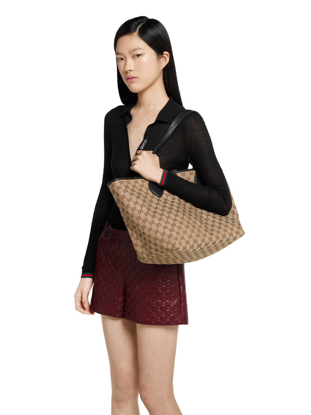 Totissima large reversible tote GUCCI оригінал – Купити в Україні – вид ззаду