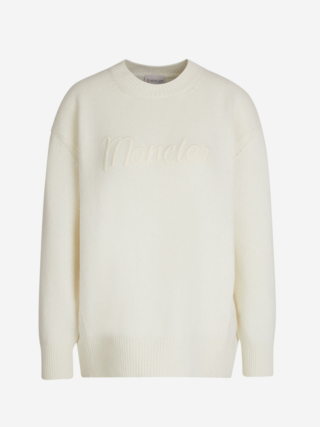 Logo Wool Sweater Moncler оригінал – Купити в Україні – боковий вид