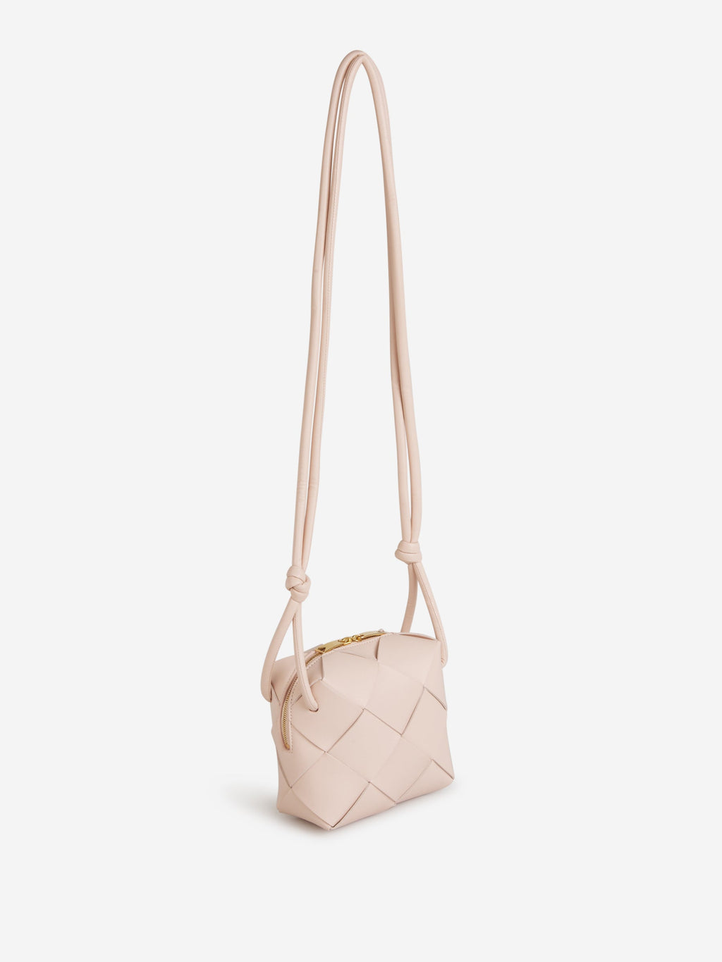 Mini Cassette Crossbody Bag Bottega veneta оригінал – Купити в Україні – вид ззаду