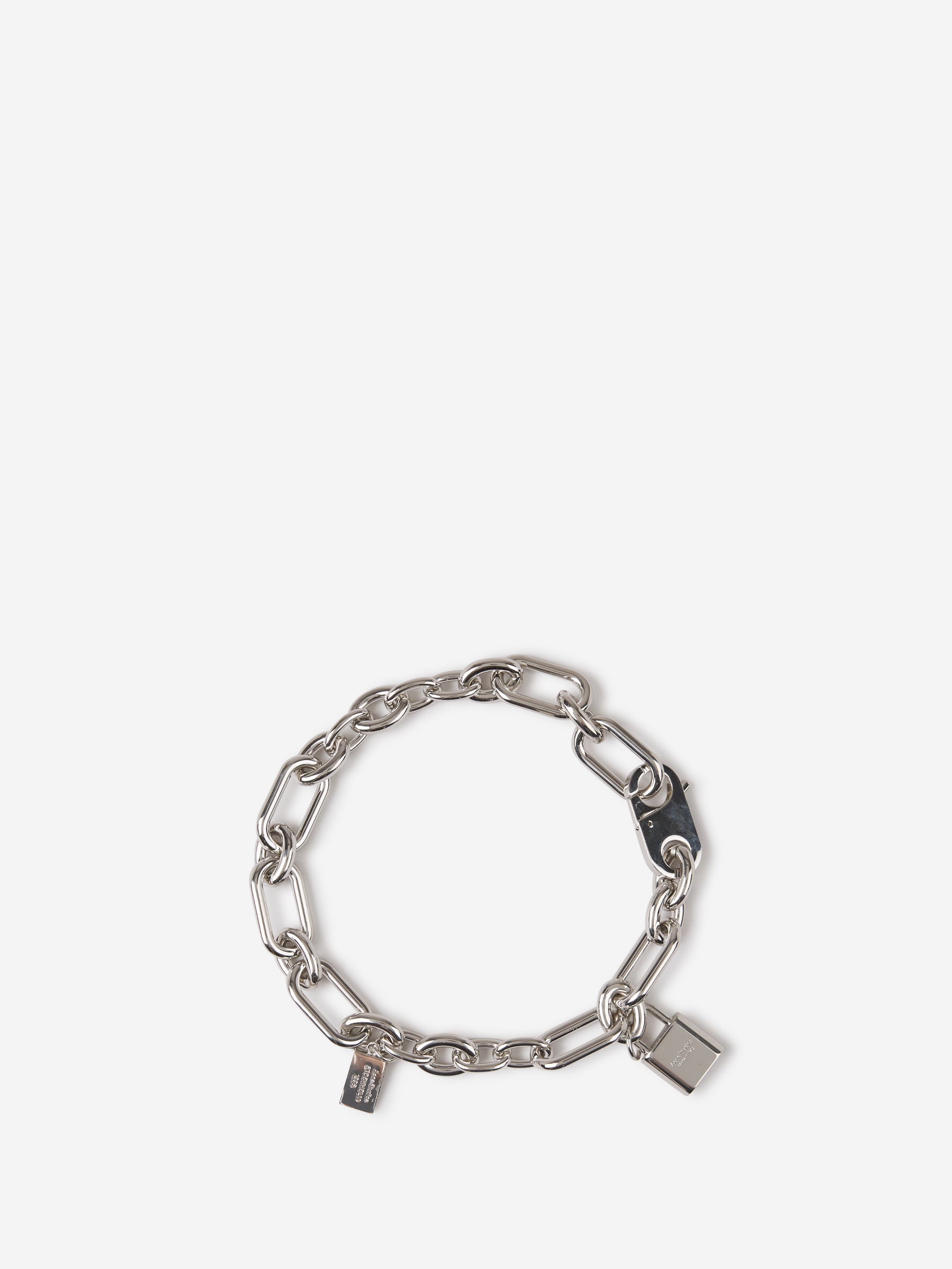 Padlock Chain Bracelet Acne studios – Гарантія оригінальності – боковий вид
