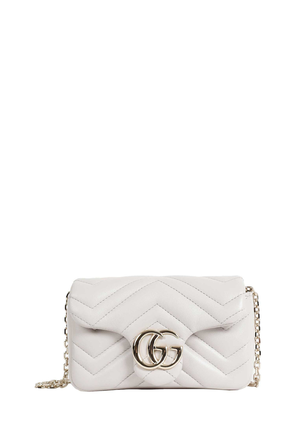 Gg Marmont Leather Mini Shoulder Bag Gucci – Гарантія оригінальності – боковий вид