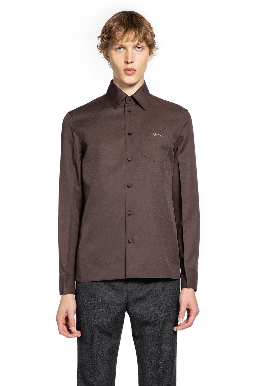 Оригінальна Twill Shirt Gucci – боковий вид
