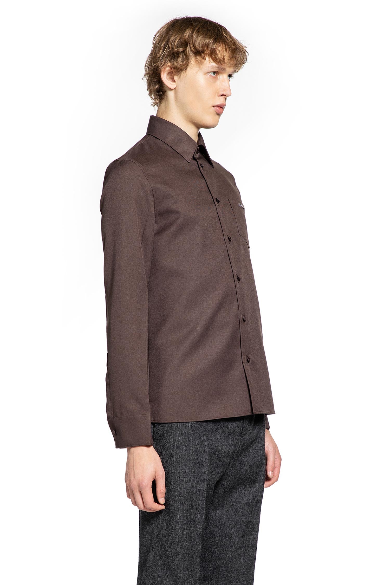 Оригінальна Twill Shirt Gucci – вид ззаду