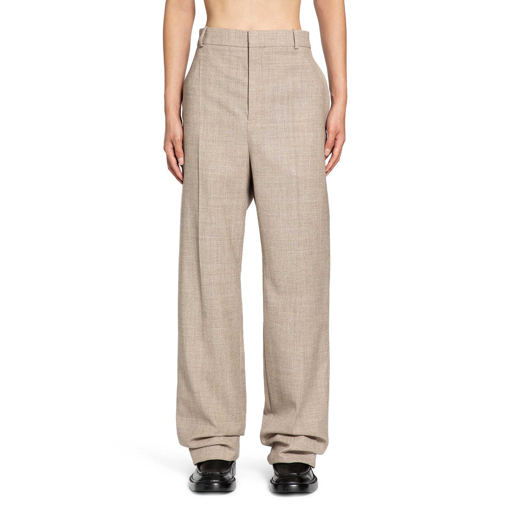 Оригінальна High-Rise Pants In Wool Saint laurent – вид 9