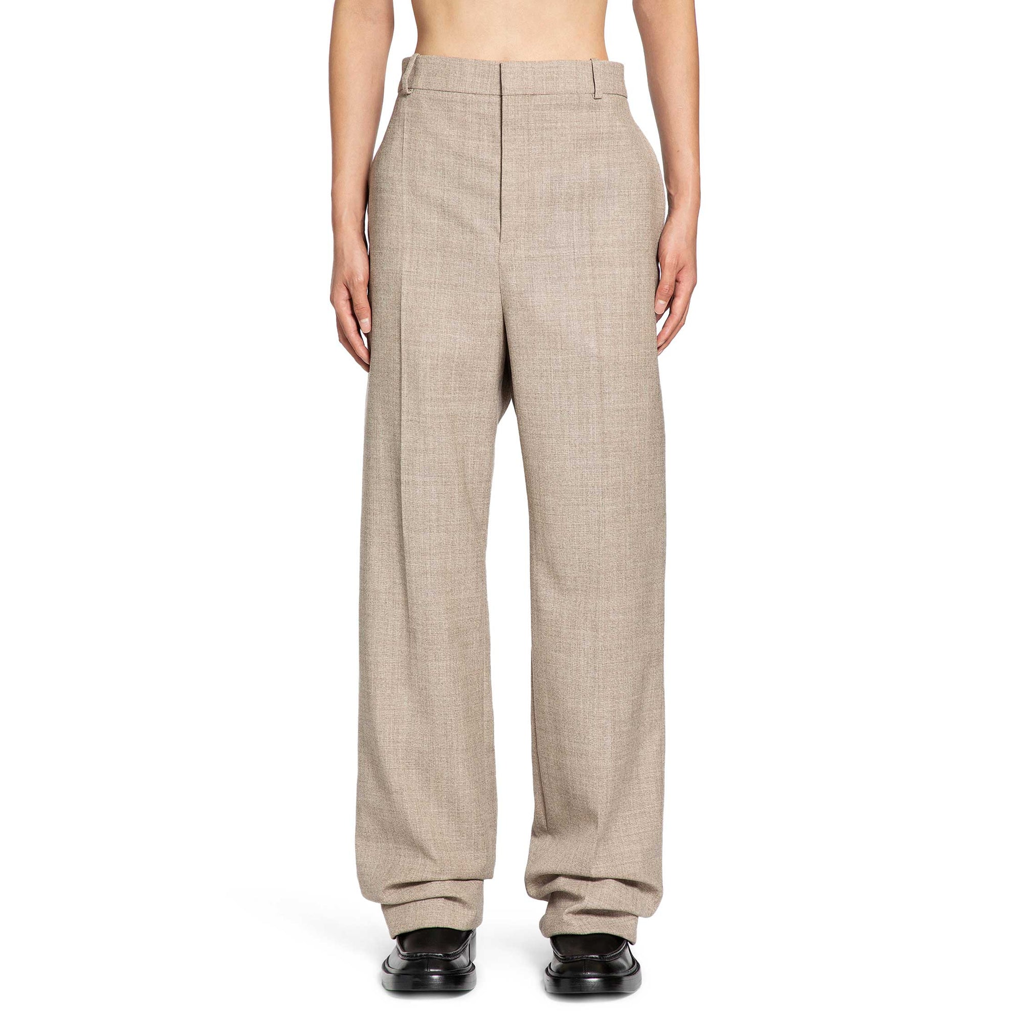Оригінальна High-Rise Pants In Wool Saint laurent – вид 9