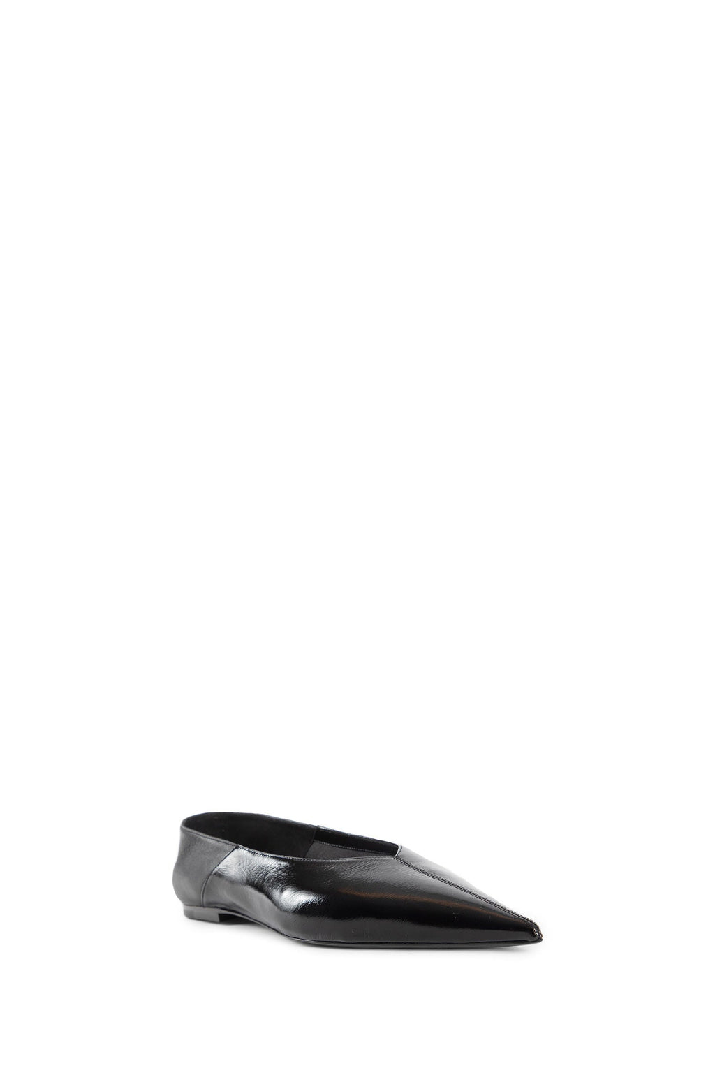 Оригінальна Carolyn Leather Ballet Flats Saint laurent – вид ззаду