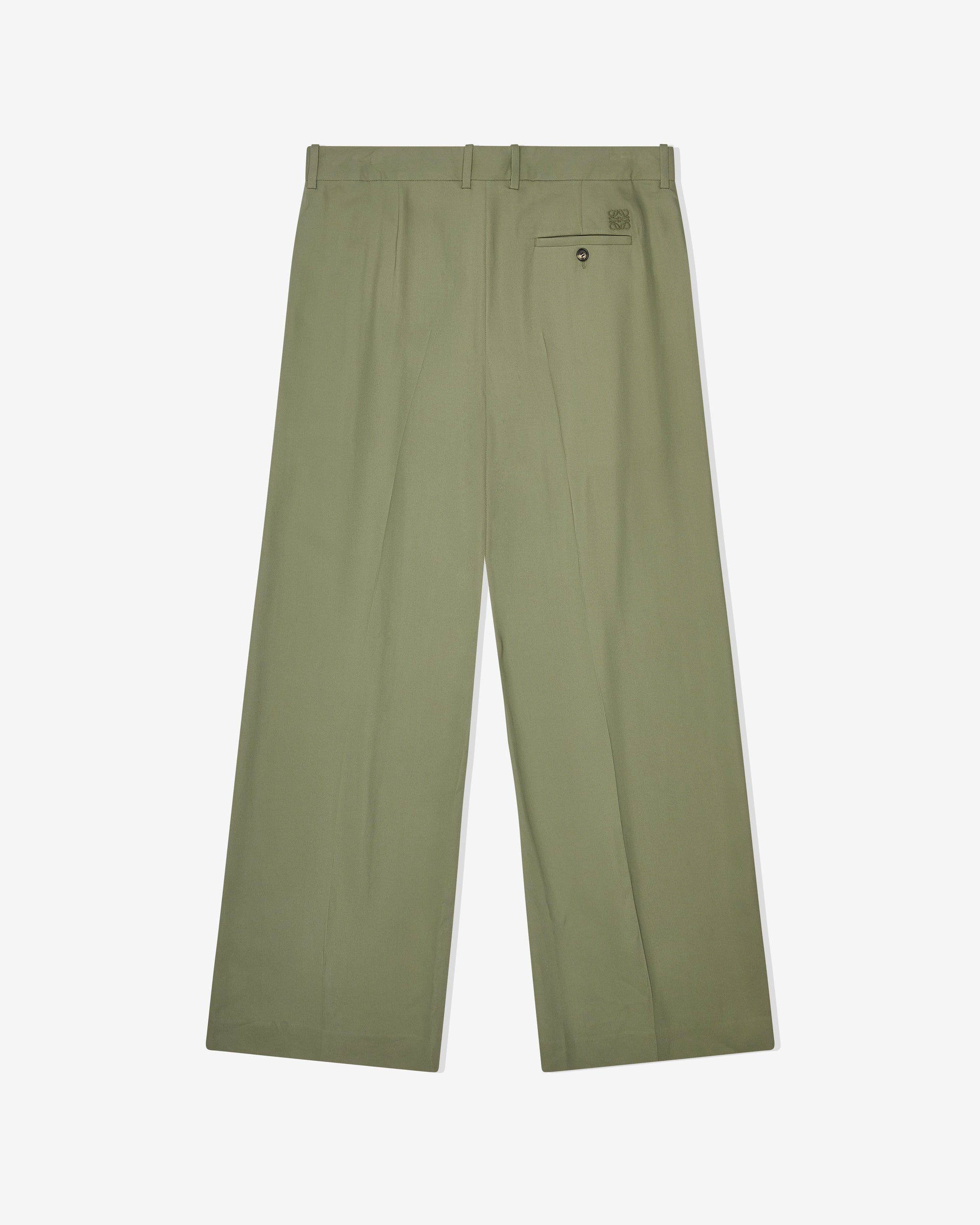 Mens Viscose Blend Trousers Loewe – Гарантія оригінальності – вид ззаду