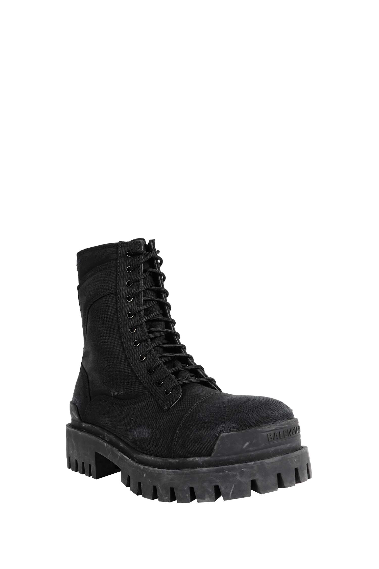 Оригінальна Combat Strike Boots Balenciaga – вид ззаду