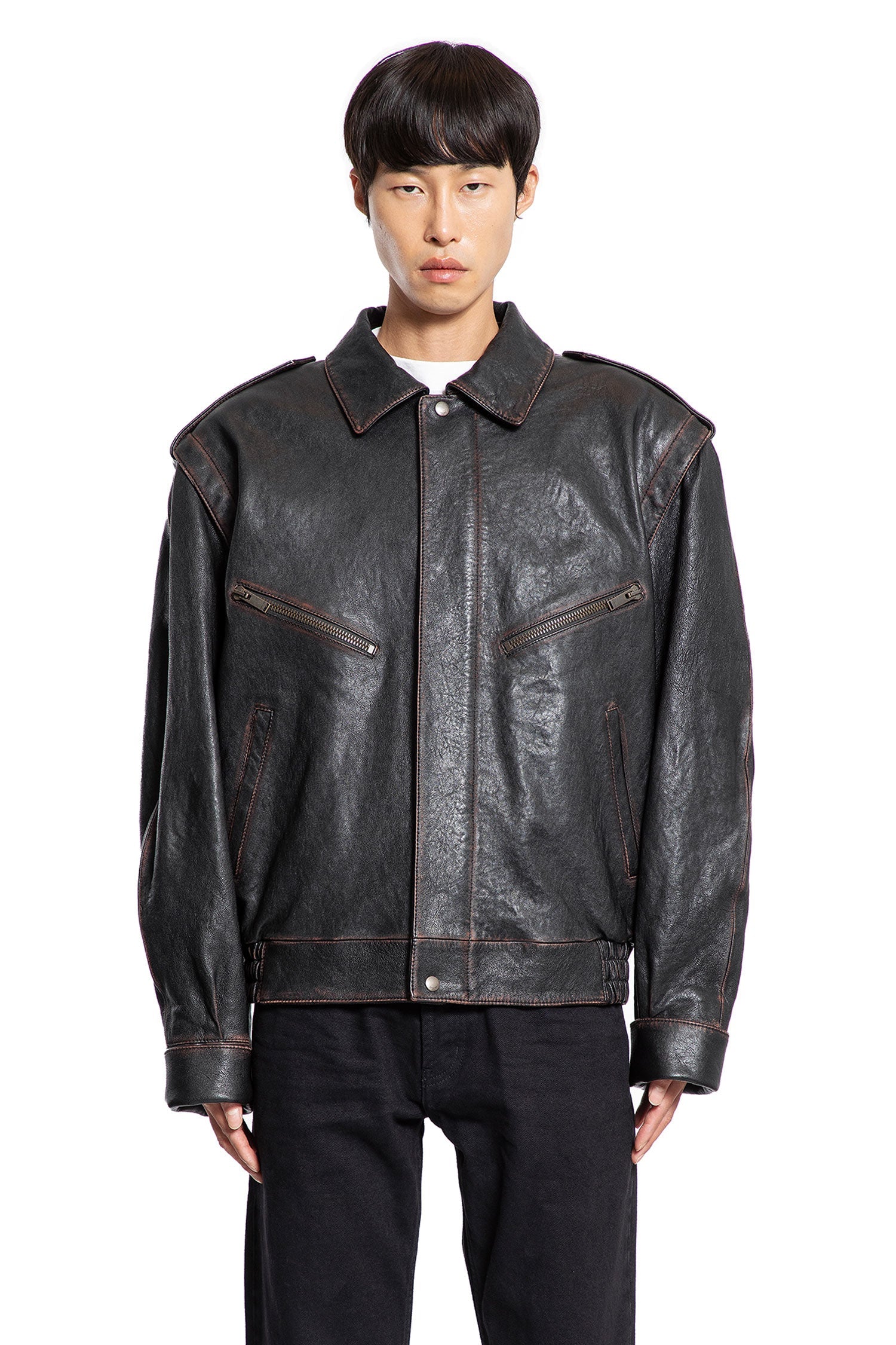 Saint laurent Outerwear оригінал | Швидка доставка Україна – вид ззаду