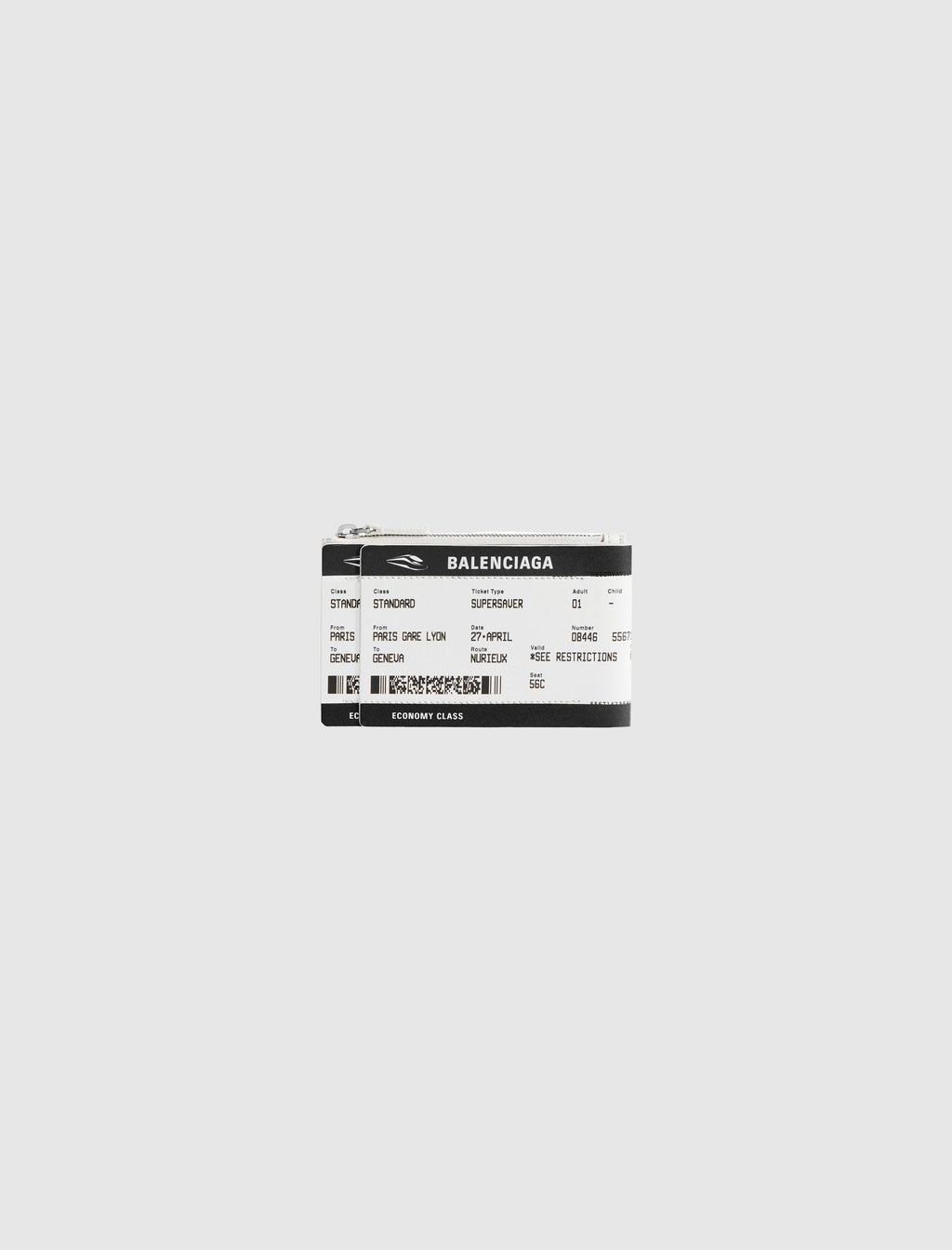 Passport Long Card Holder Balenciaga – Гарантія оригінальності – боковий вид