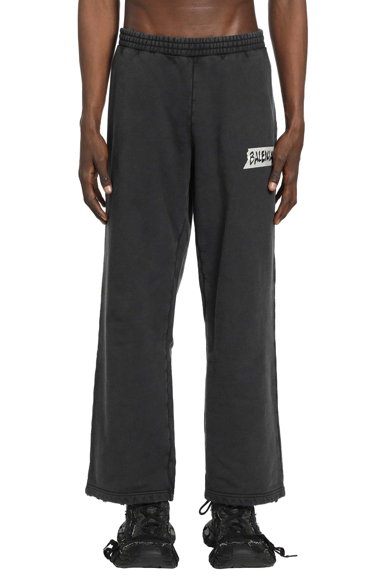 Masking Tape Baggy Sweatpants Balenciaga оригінал – Купити в Україні – вид ззаду