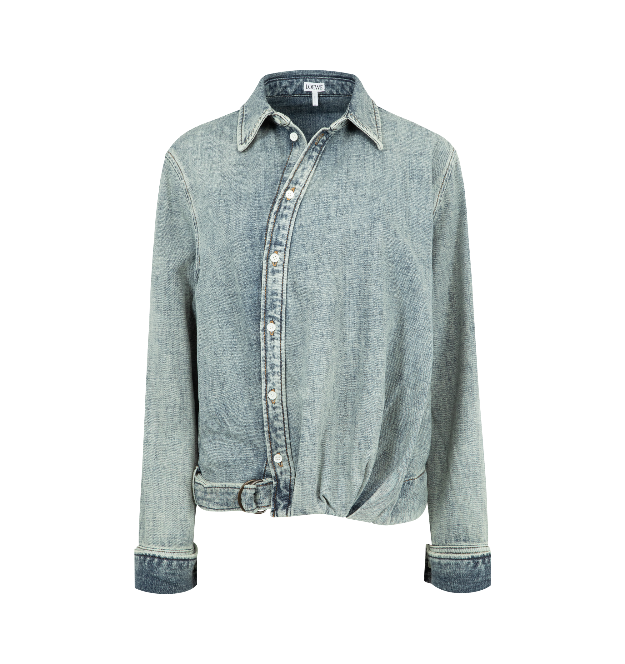 Оригінальна Draped Shirt Loewe – боковий вид