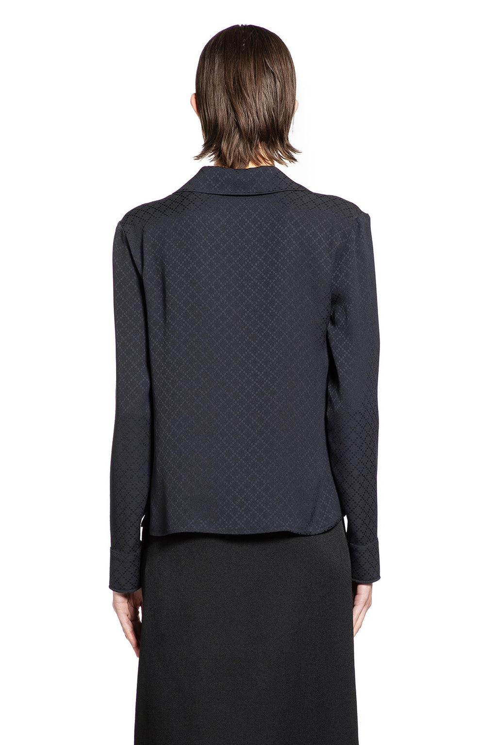 Silk Jacquard Shirt Gucci – Гарантія оригінальності – збільшений вид