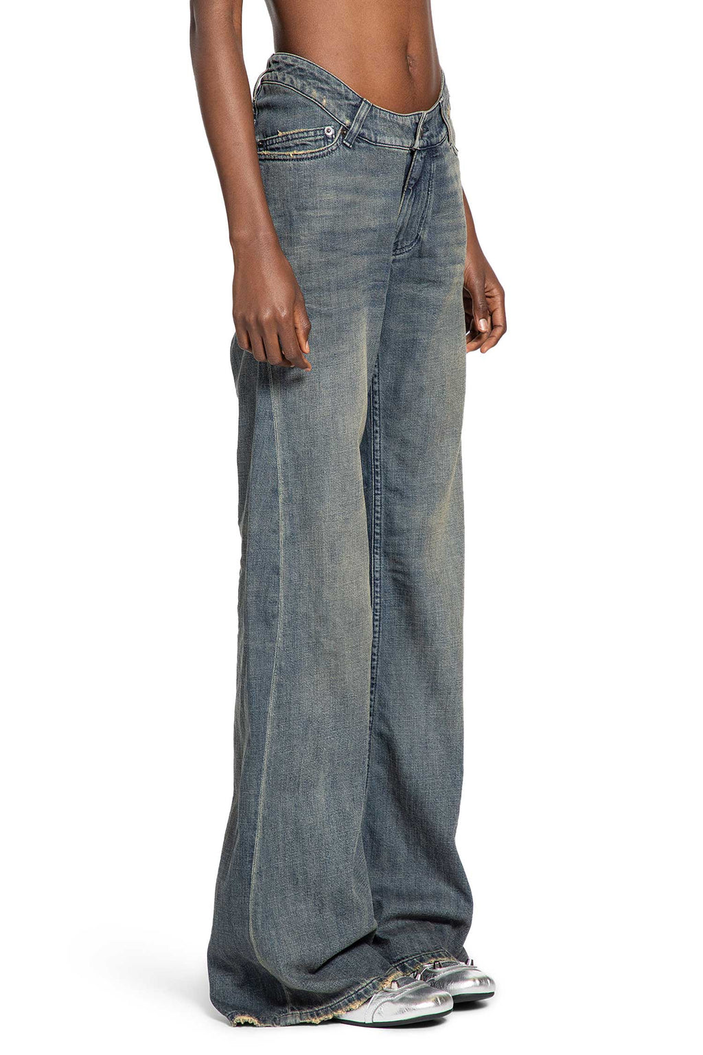 Curved Waist Pants Balenciaga оригінал – Купити в Україні – детальний вид