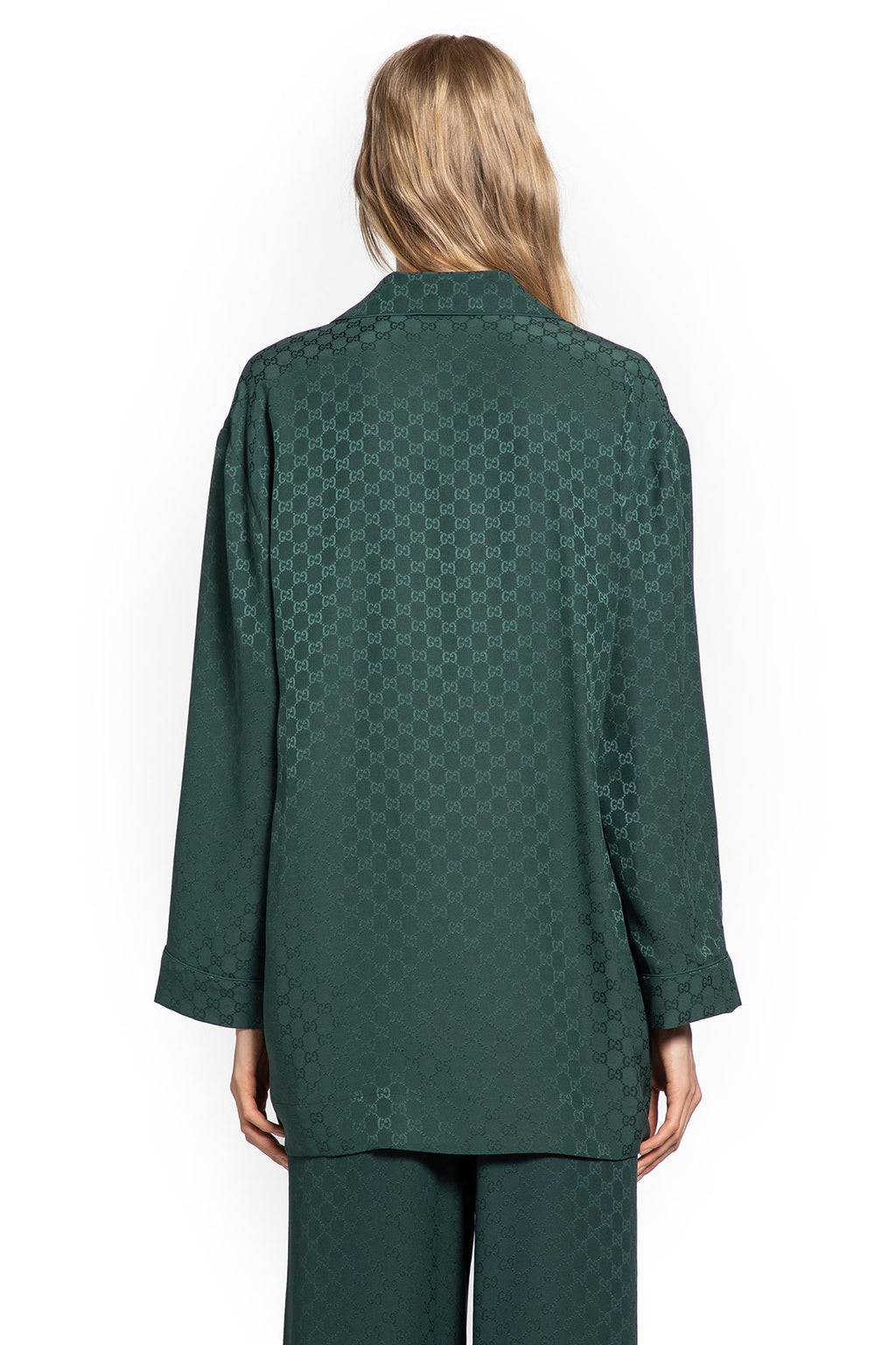 Gg Silk Jacquard Shirt Gucci – Гарантія оригінальності – збільшений вид