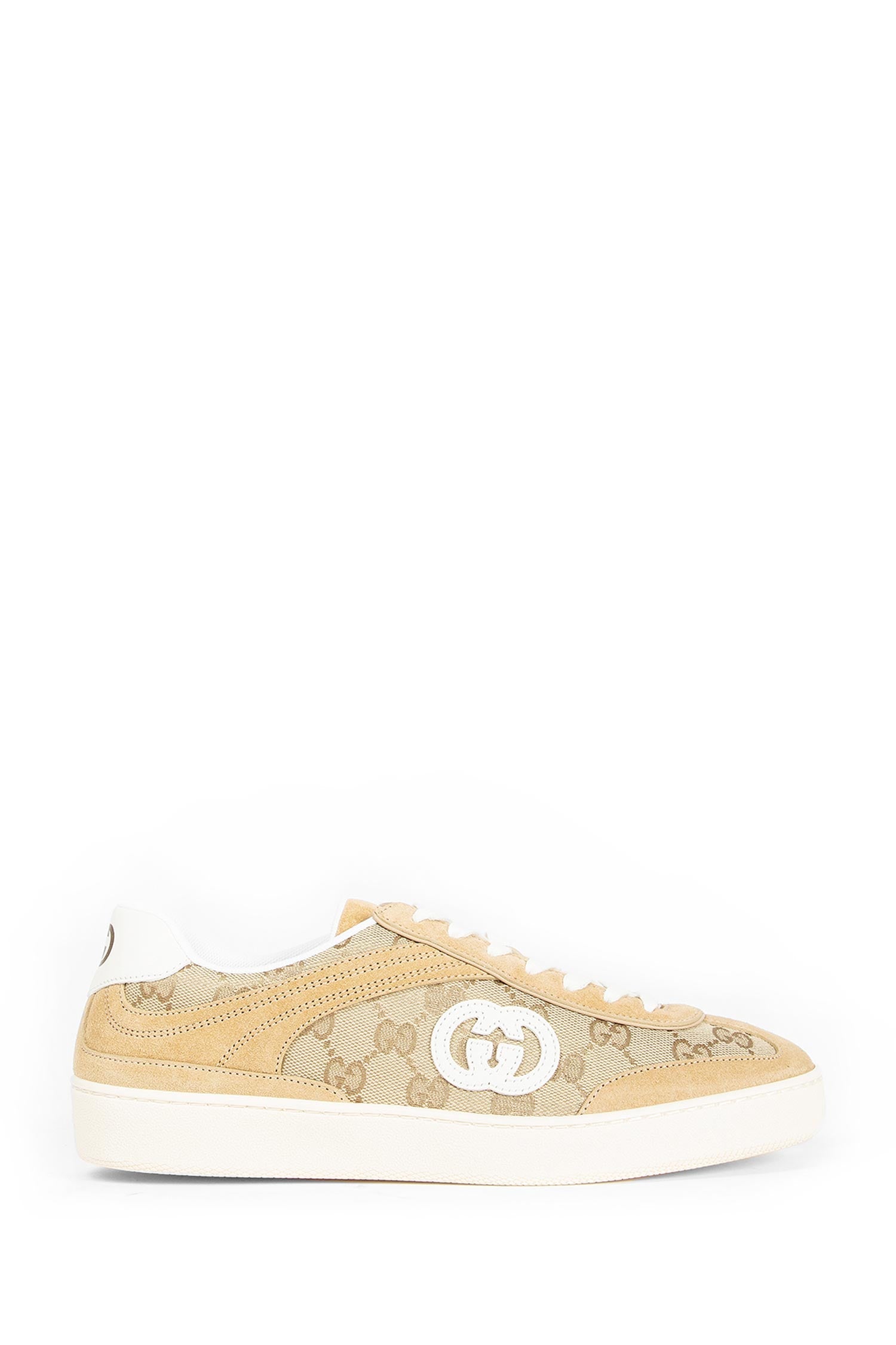 Calfskin Canvas Sneakers Gucci – Гарантія оригінальності – боковий вид