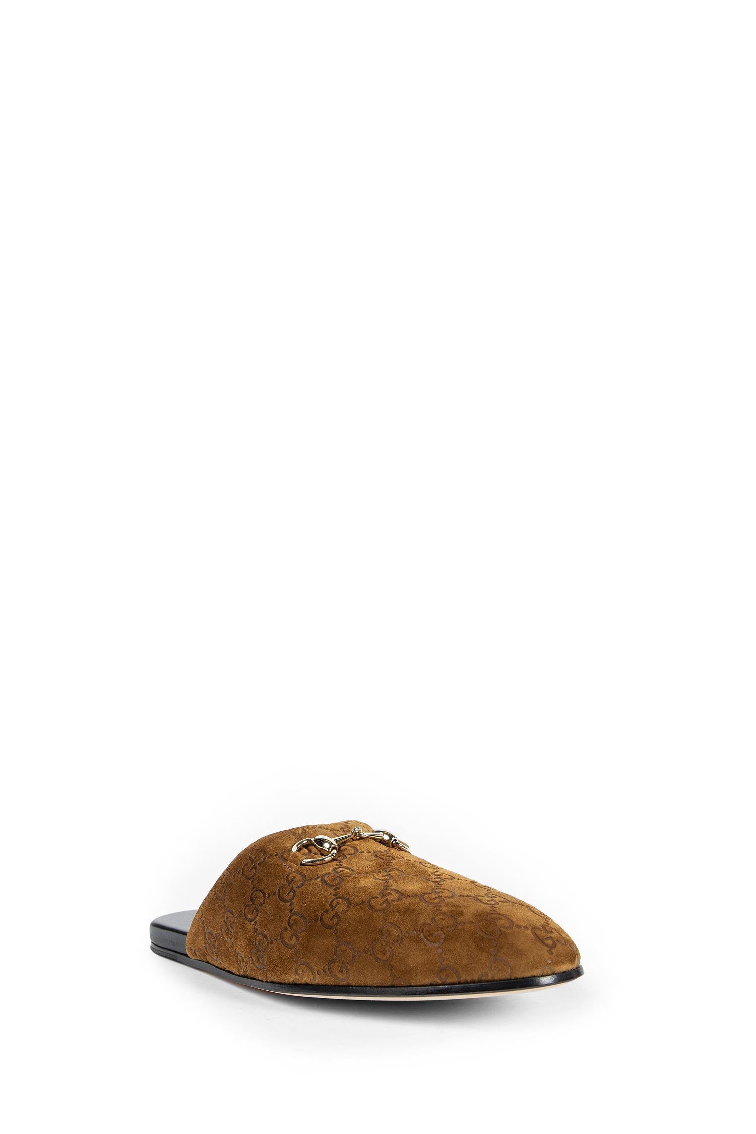 Оригінальна Gg Suede Slippers Gucci – вид ззаду