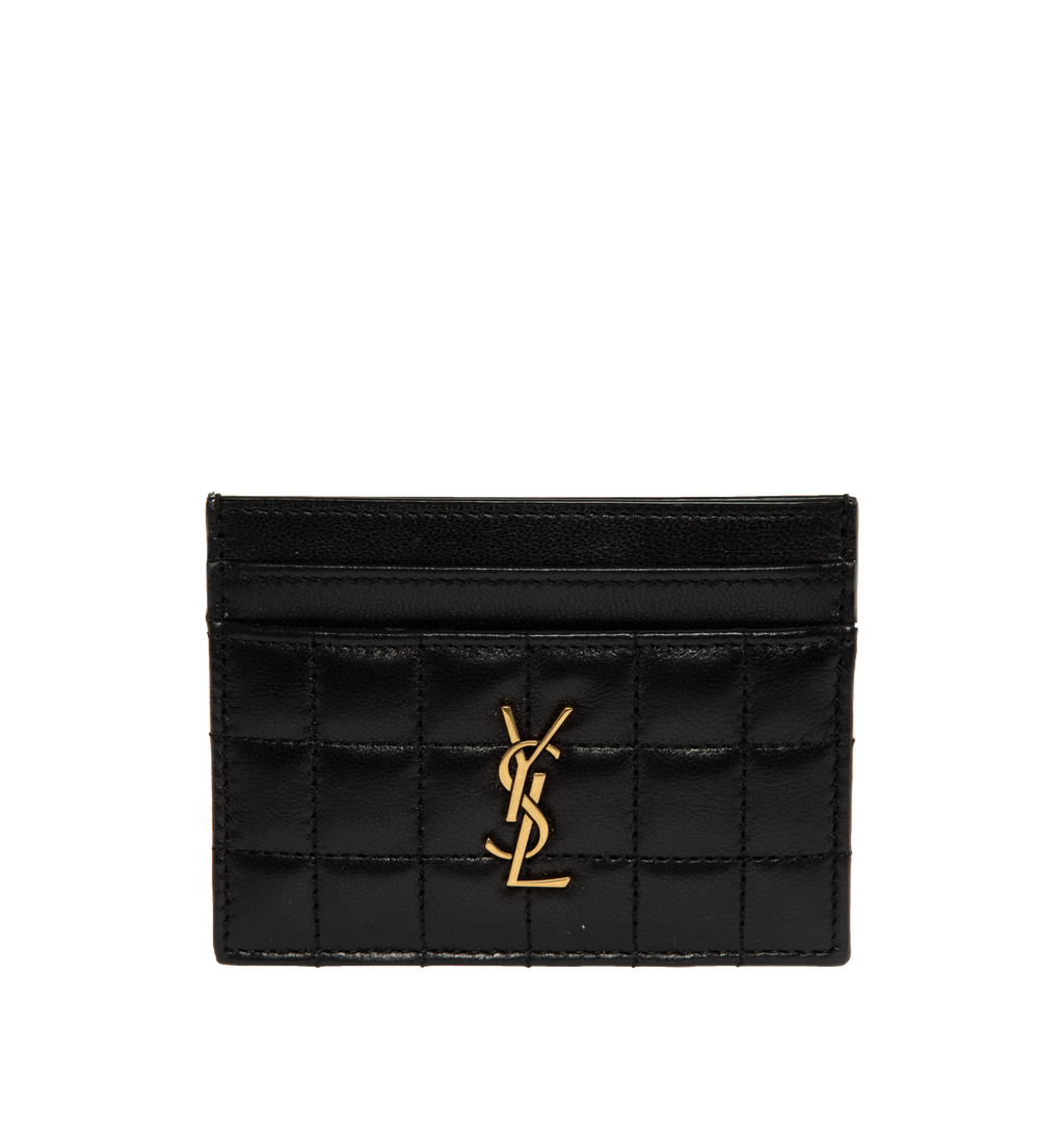 Оригінальна Cassandre Matelassé Card Case Saint laurent – боковий вид