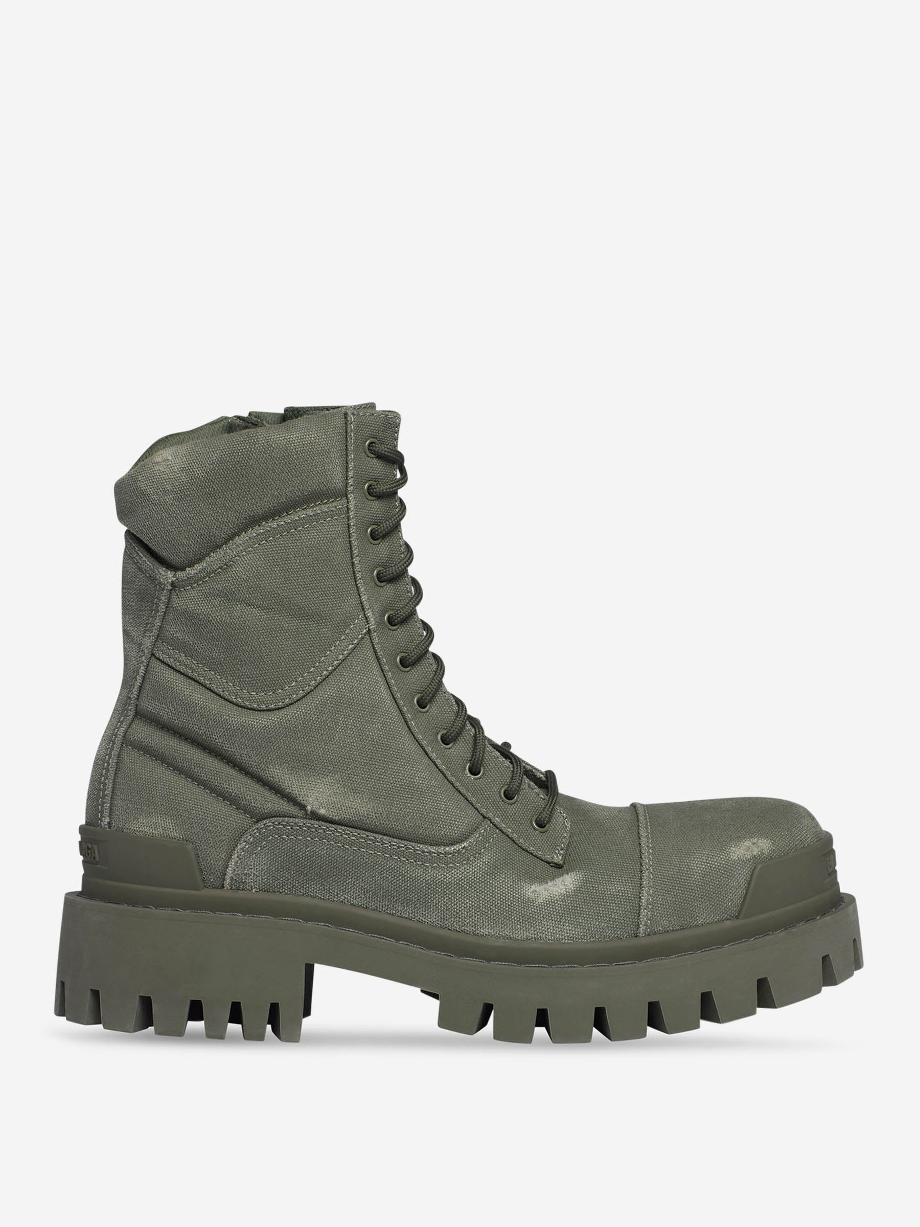 Оригінальна Combat Strike Boots Balenciaga – боковий вид