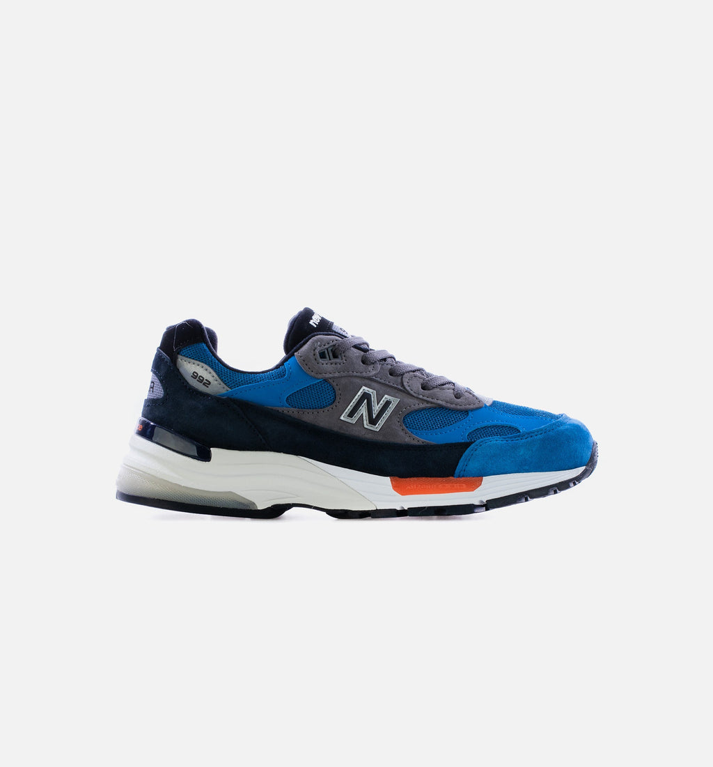 992 Made In Usa Blue Grey Mens Running Shoe New balance – Гарантія оригінальності – боковий вид