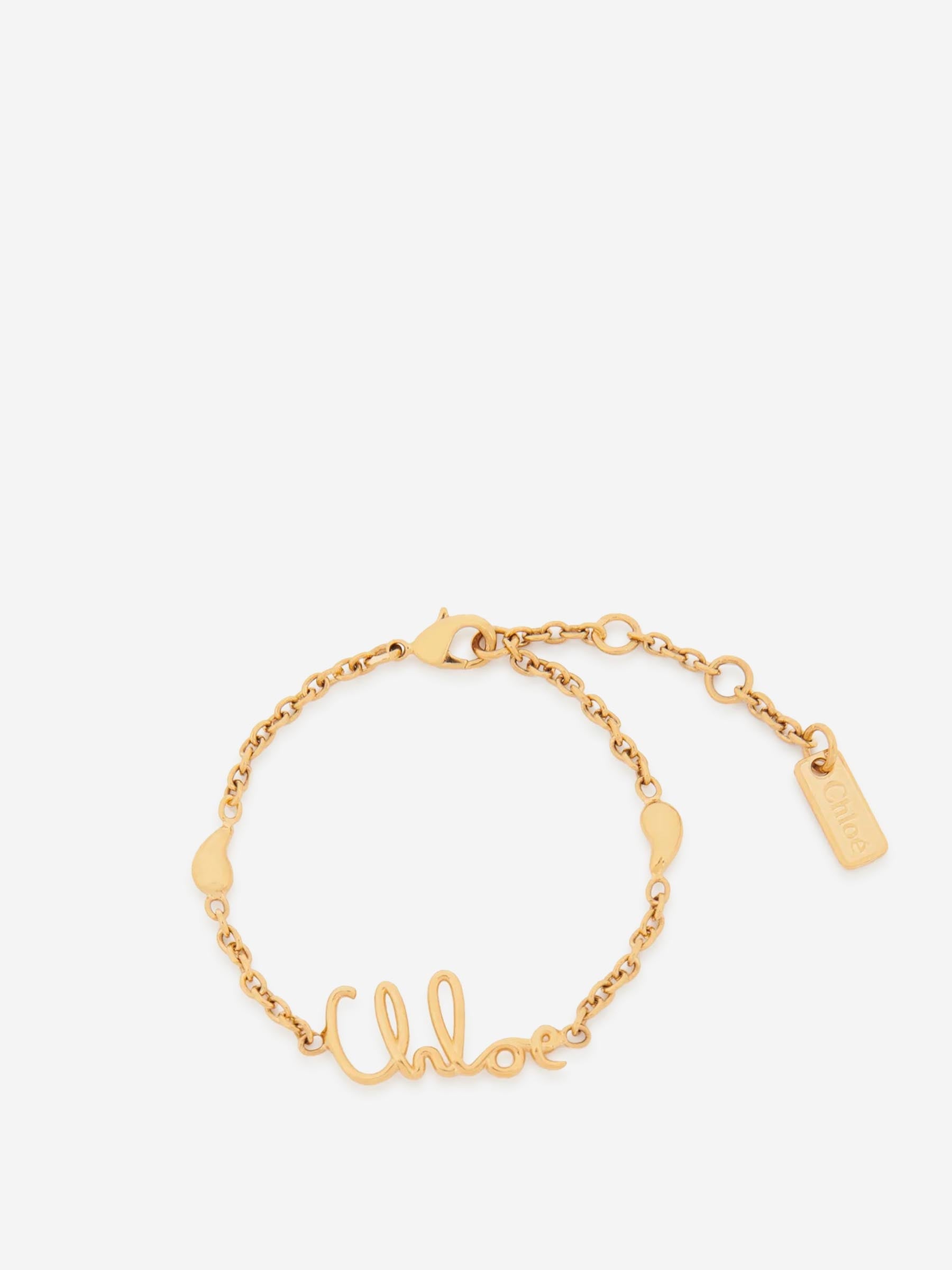 Оригінальна Iconic Logo Bracelet Chloe – вид ззаду