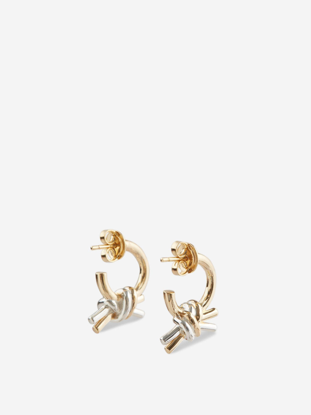 Knot Earrings Bottega veneta – Гарантія оригінальності – вид ззаду