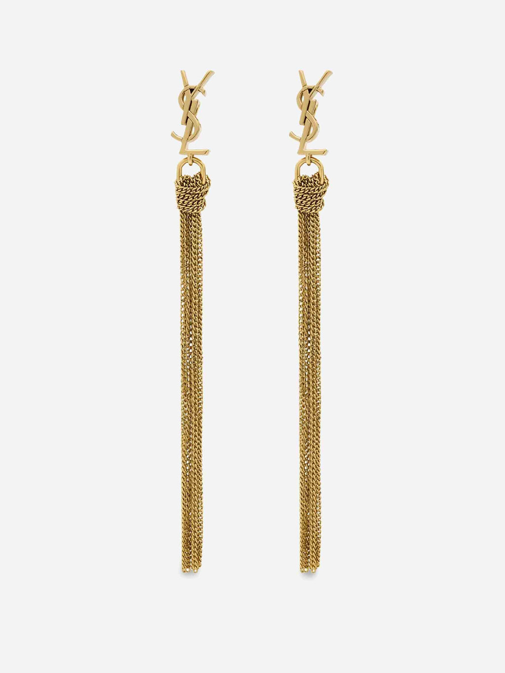 Cassandre Earrings Saint laurent – Гарантія оригінальності – боковий вид