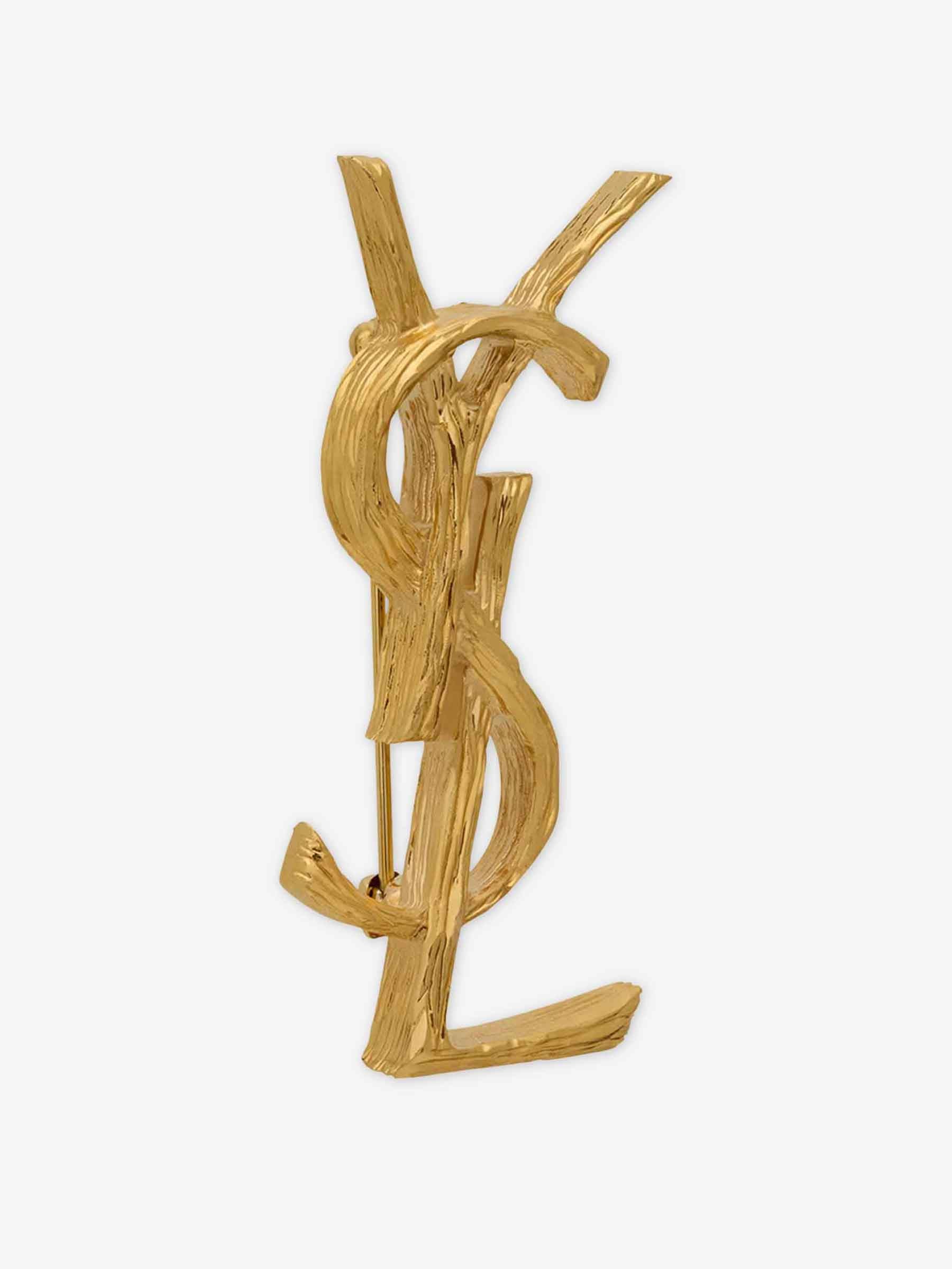 Cassandre Brooch Saint laurent – Гарантія оригінальності – вид ззаду