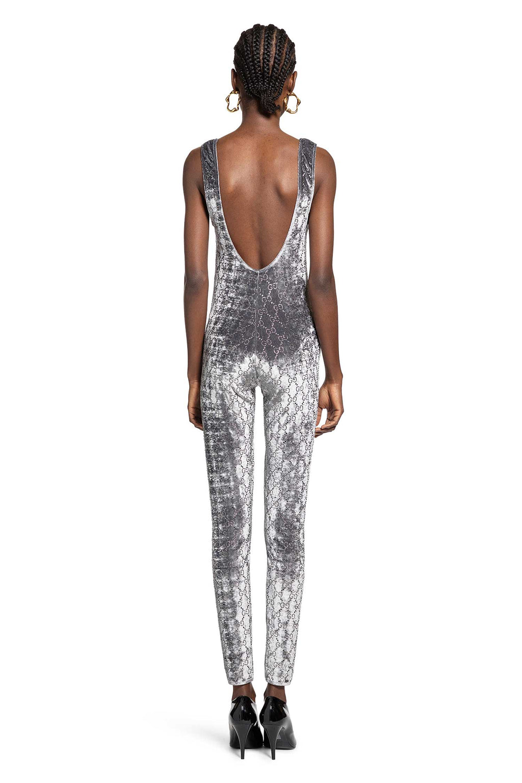 Gg Crystal Embroidered Jumpsuit Gucci оригінал – Купити в Україні – збільшений вид