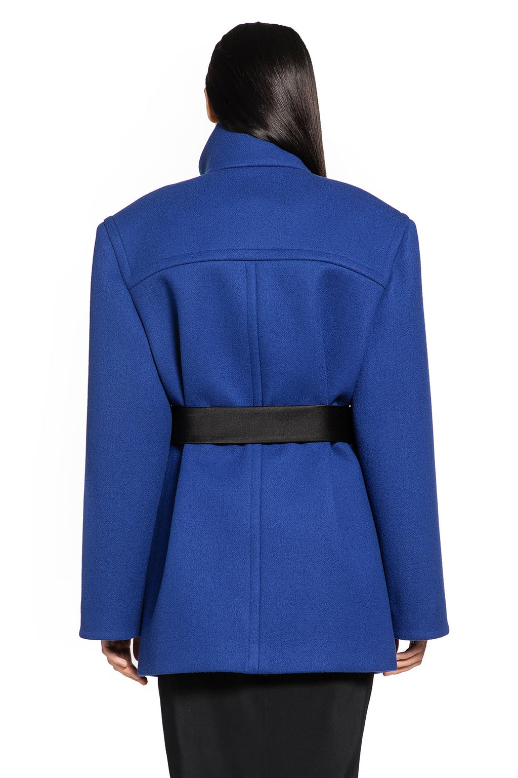 Belted Wool Coat Saint laurent – Гарантія оригінальності – збільшений вид