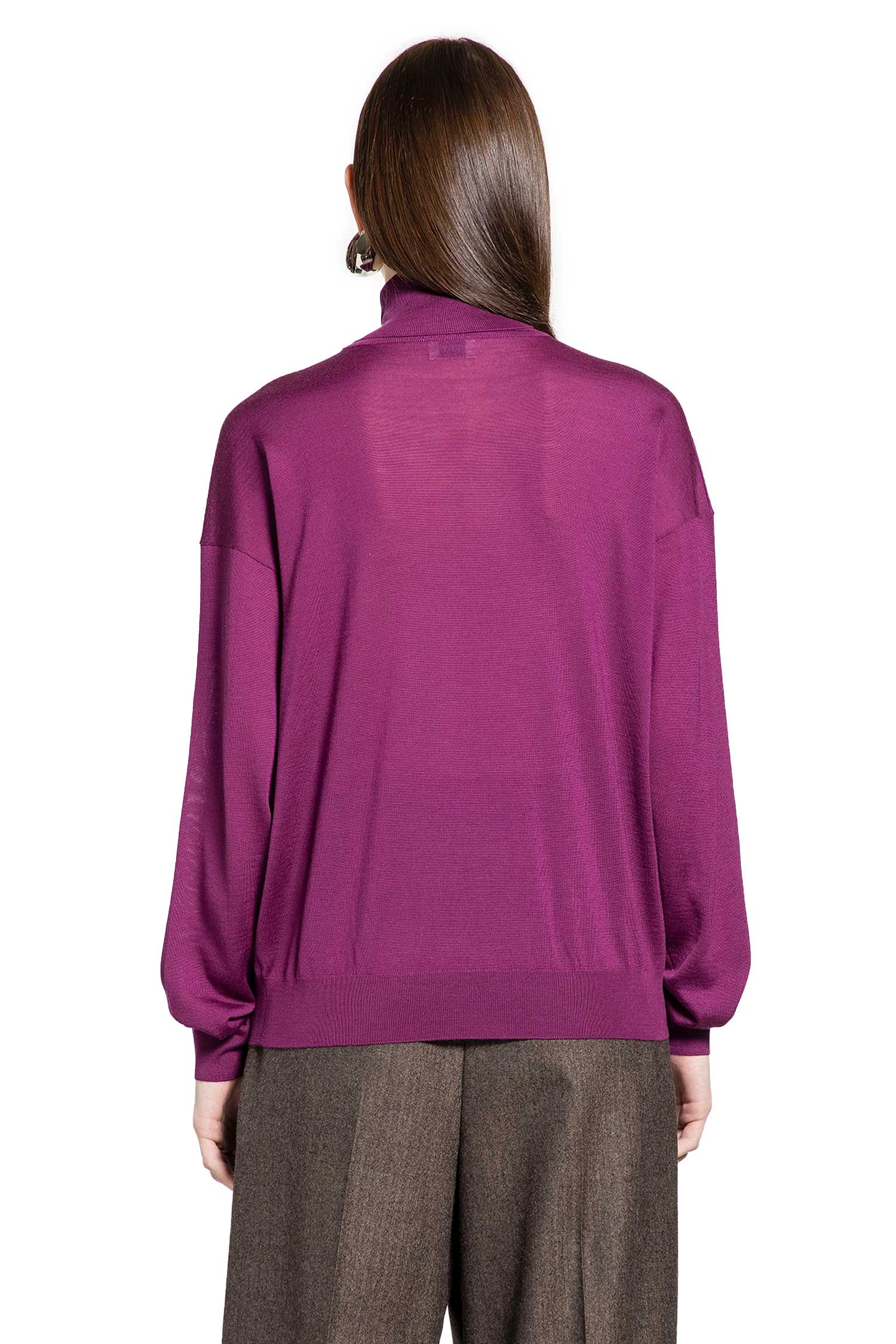 Оригінальна Wool Turtleneck Sweater Saint laurent – збільшений вид - SAINT LAURENT