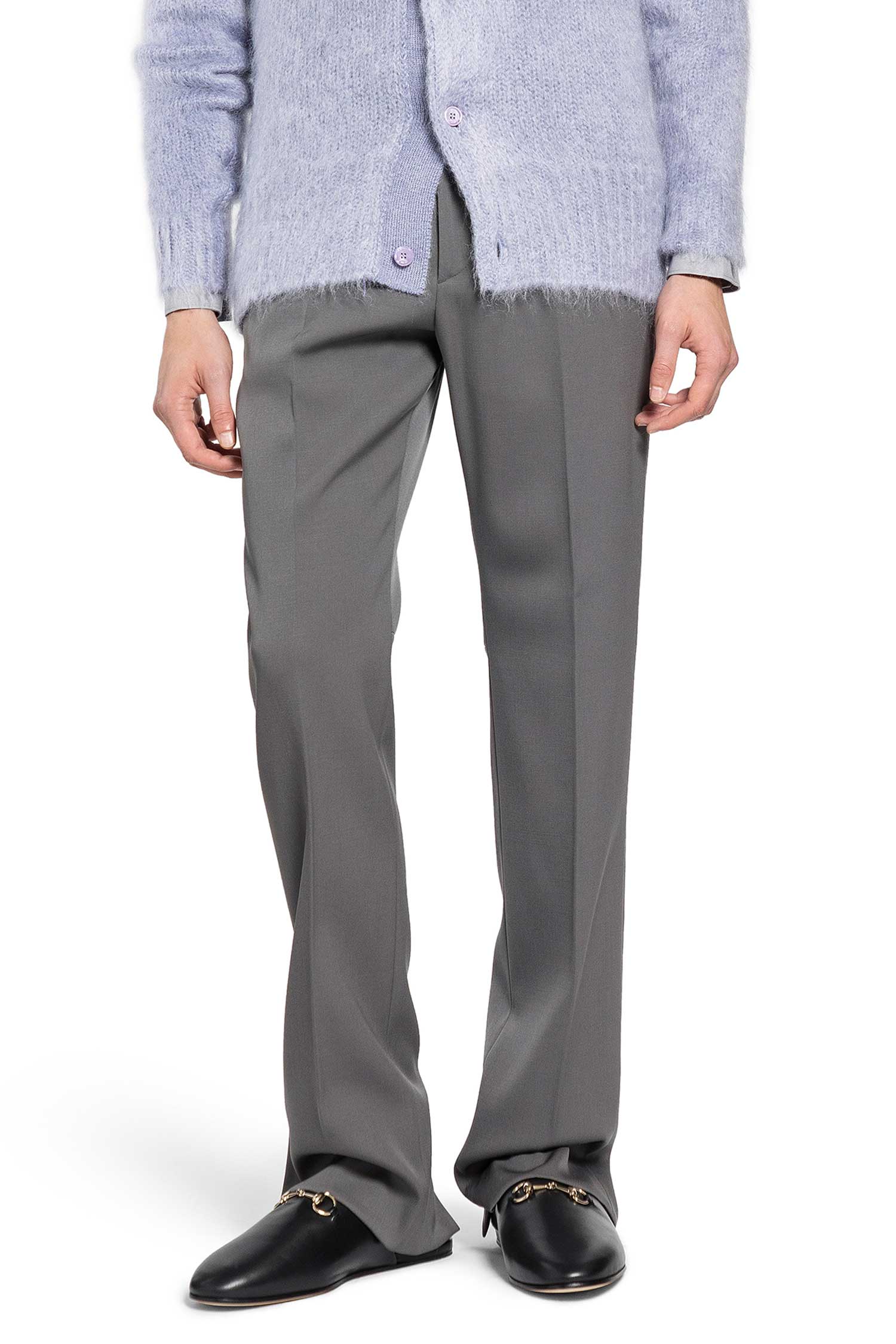 Wool Tailored Pants Gucci – Гарантія оригінальності – боковий вид