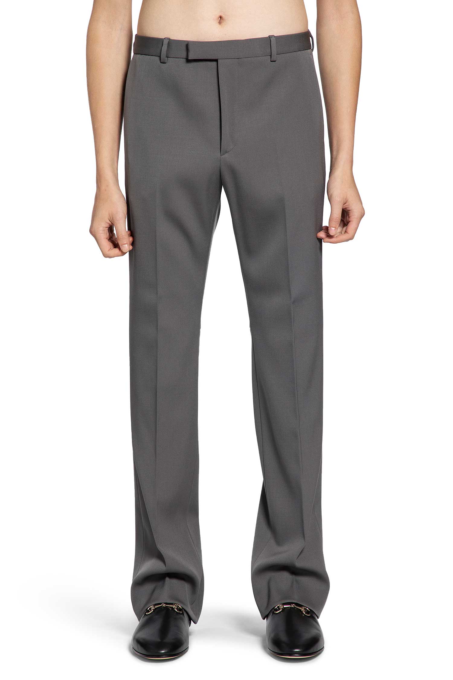 Wool Tailored Pants Gucci – Гарантія оригінальності – вид ззаду